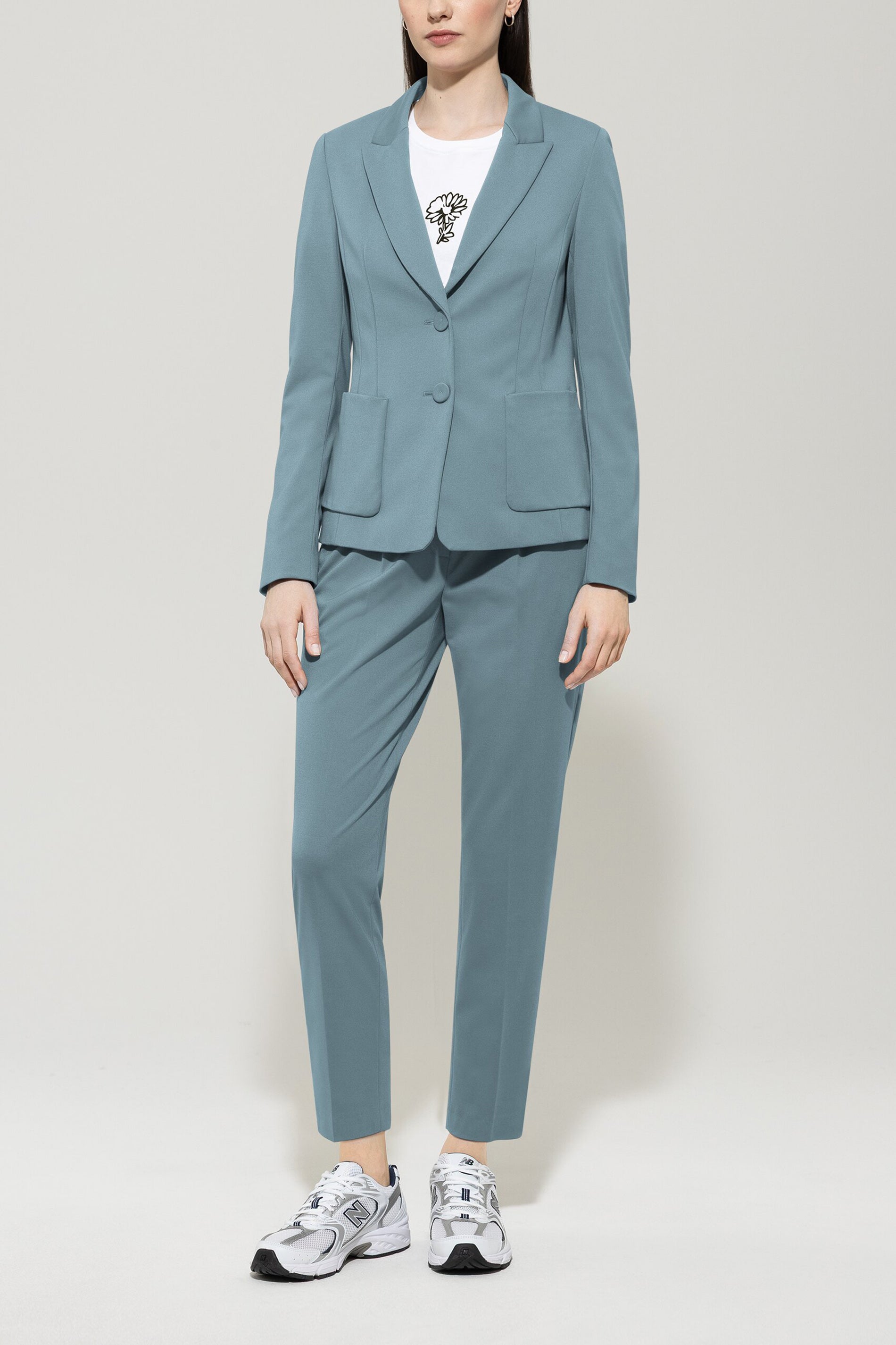Blazer aus Punto-Milano