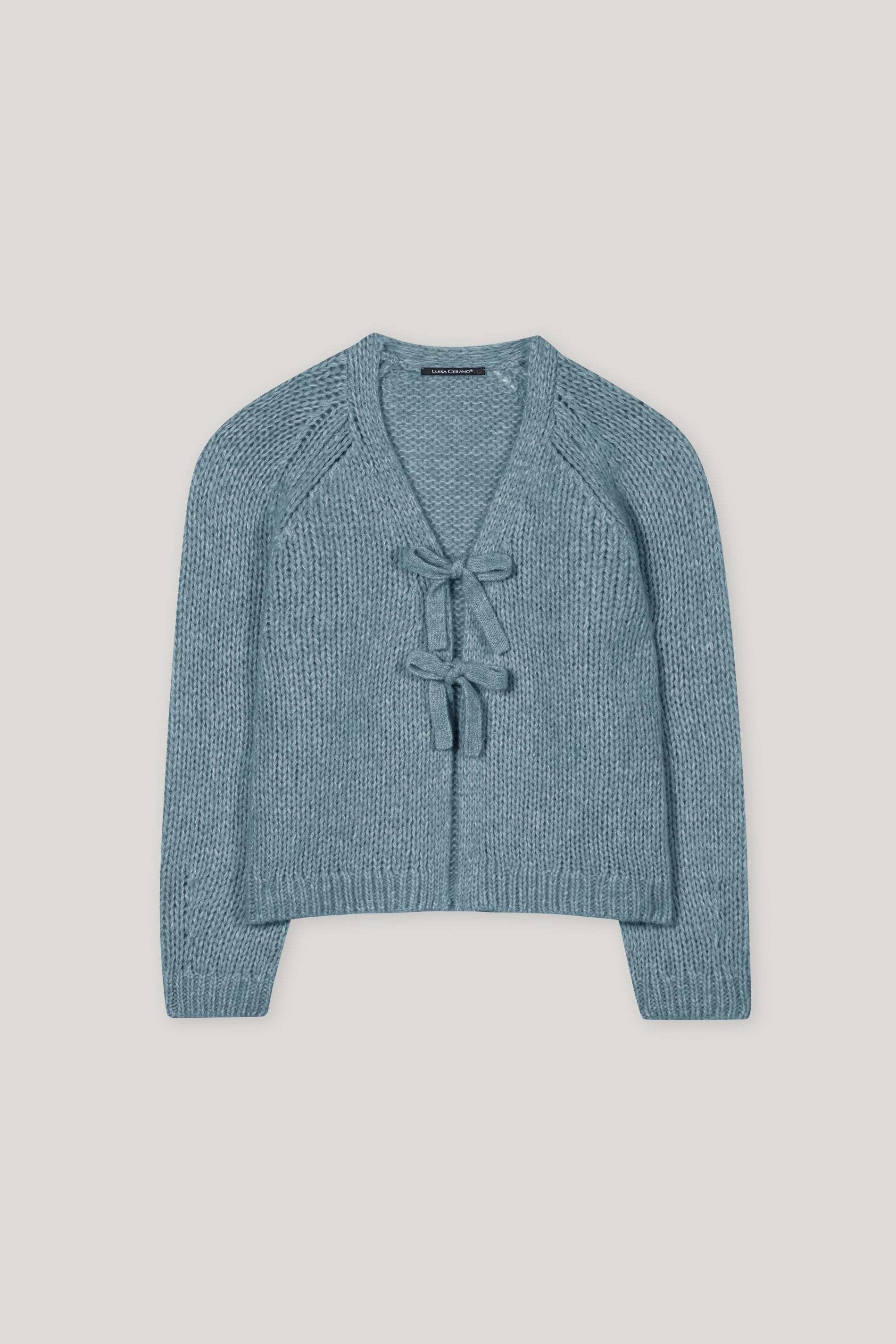 Cardigan mit Schleifendetails