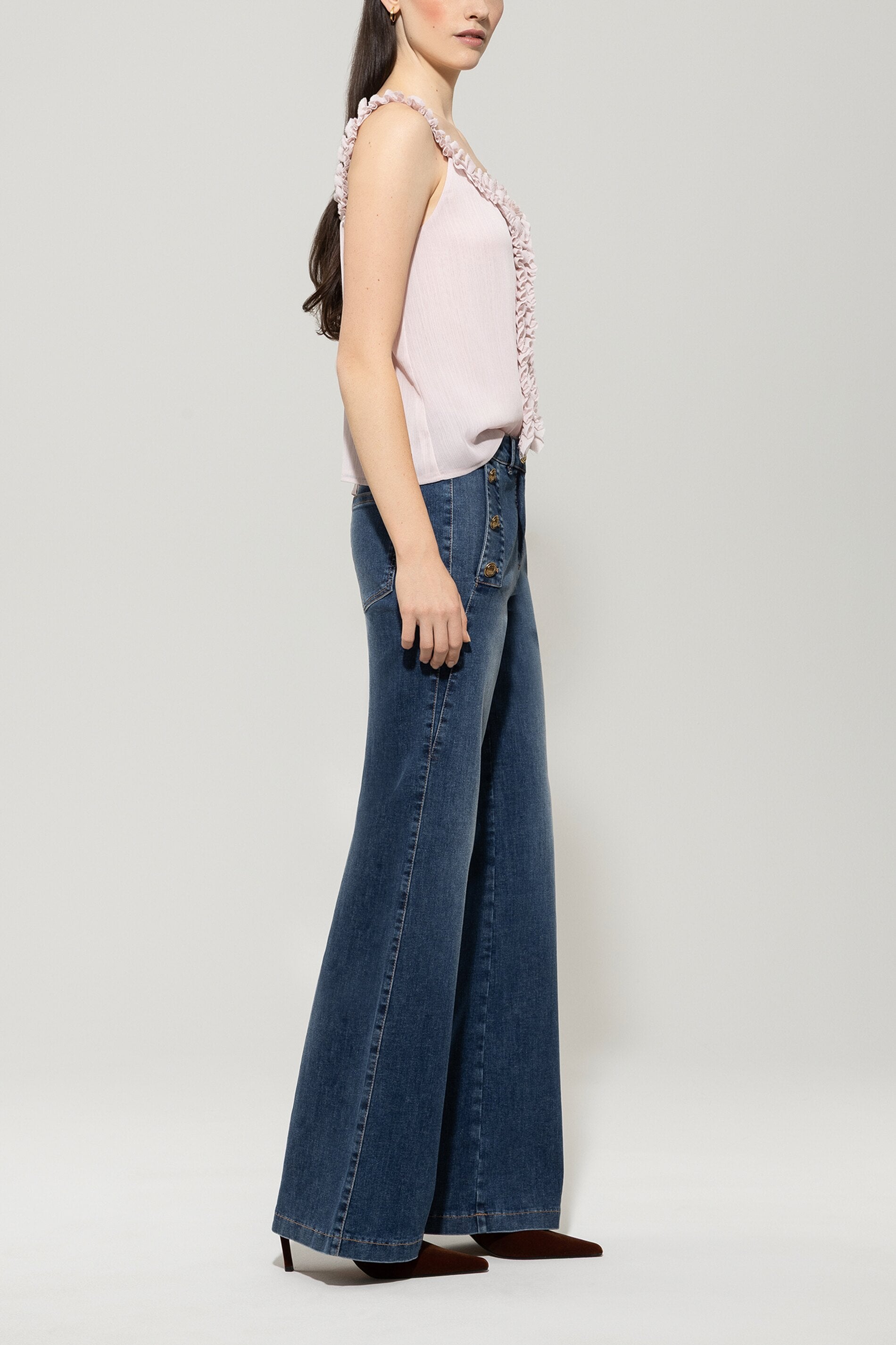 Flared-Sailor-Blue-Denim