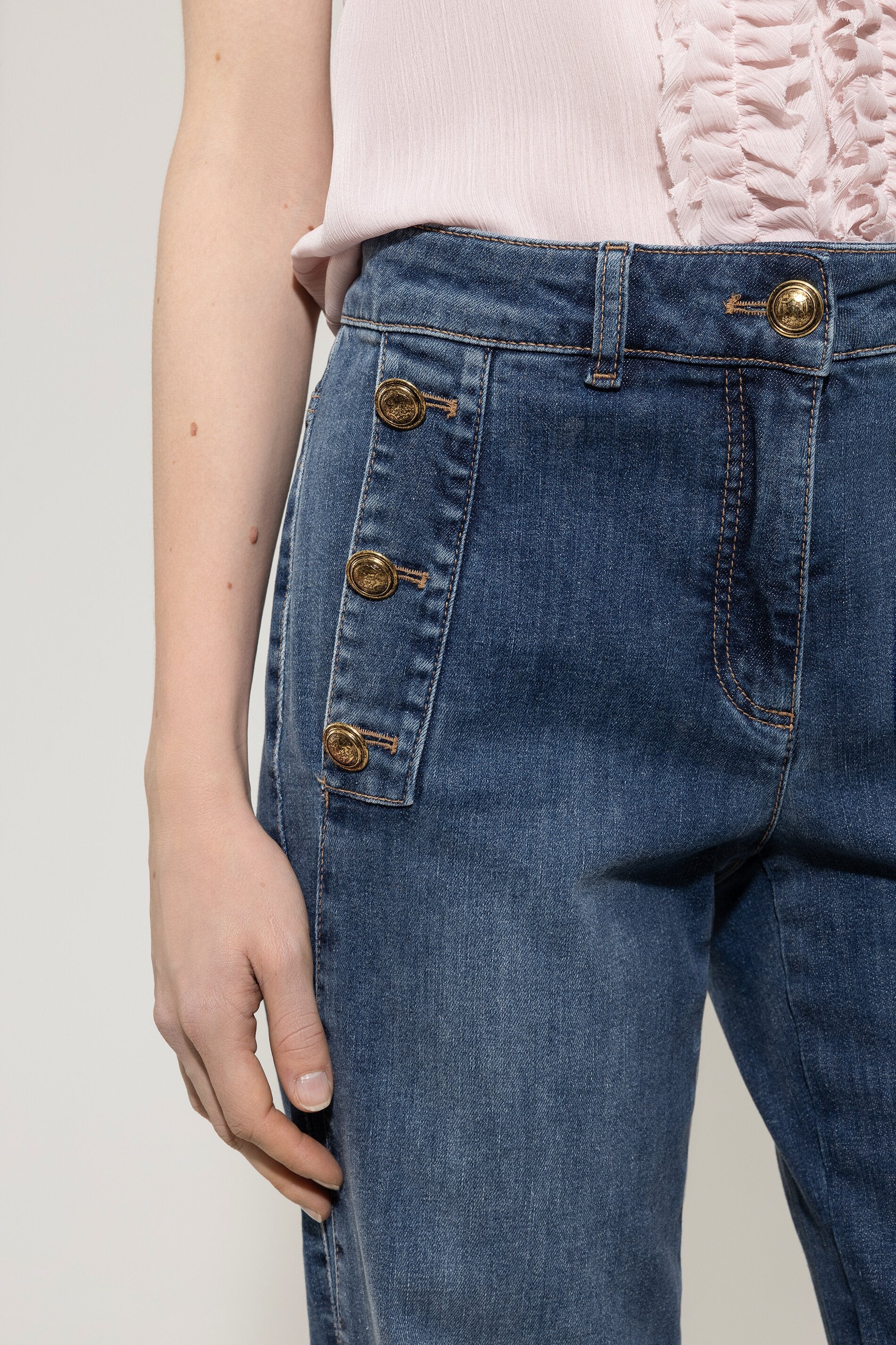 Flared-Sailor-Blue-Denim