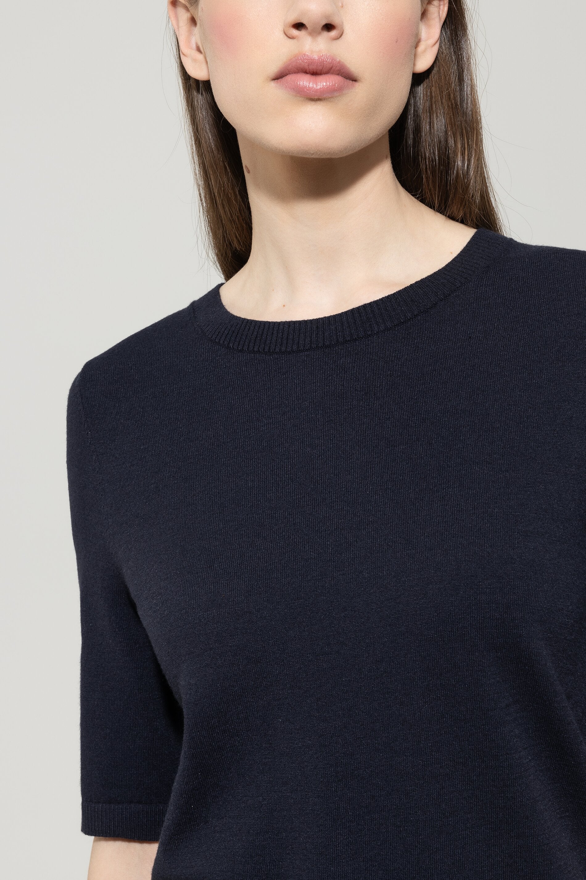Feinstrick-Pullover