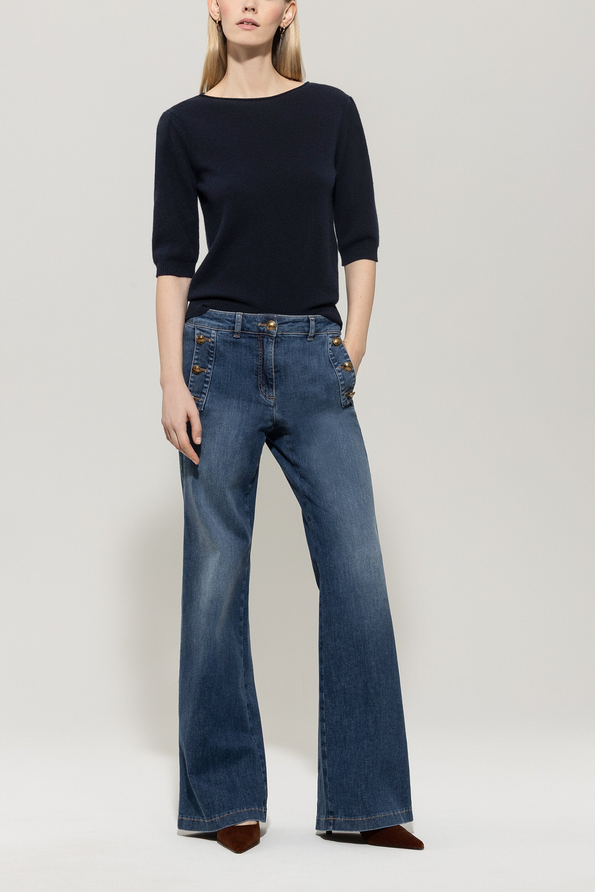 Pullover aus Kaschmir-Mix