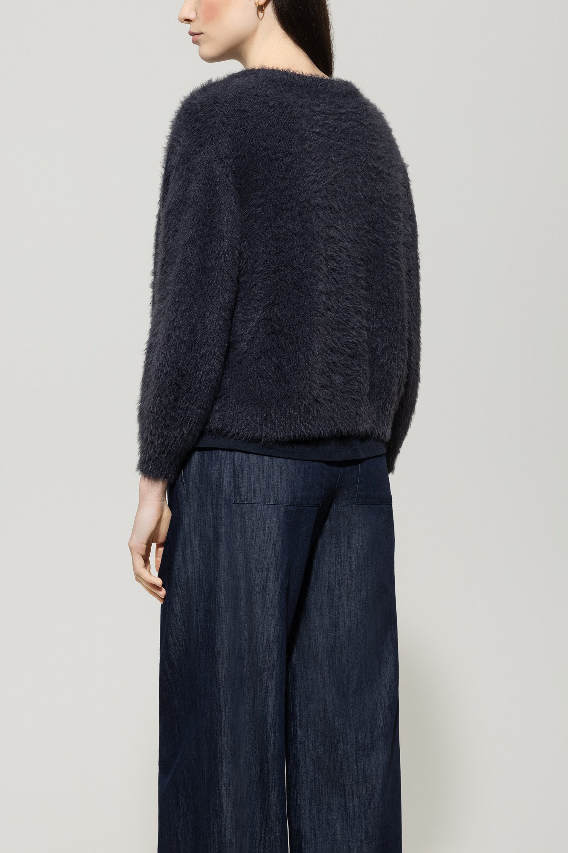 Cardigan mit Bindebanddetail