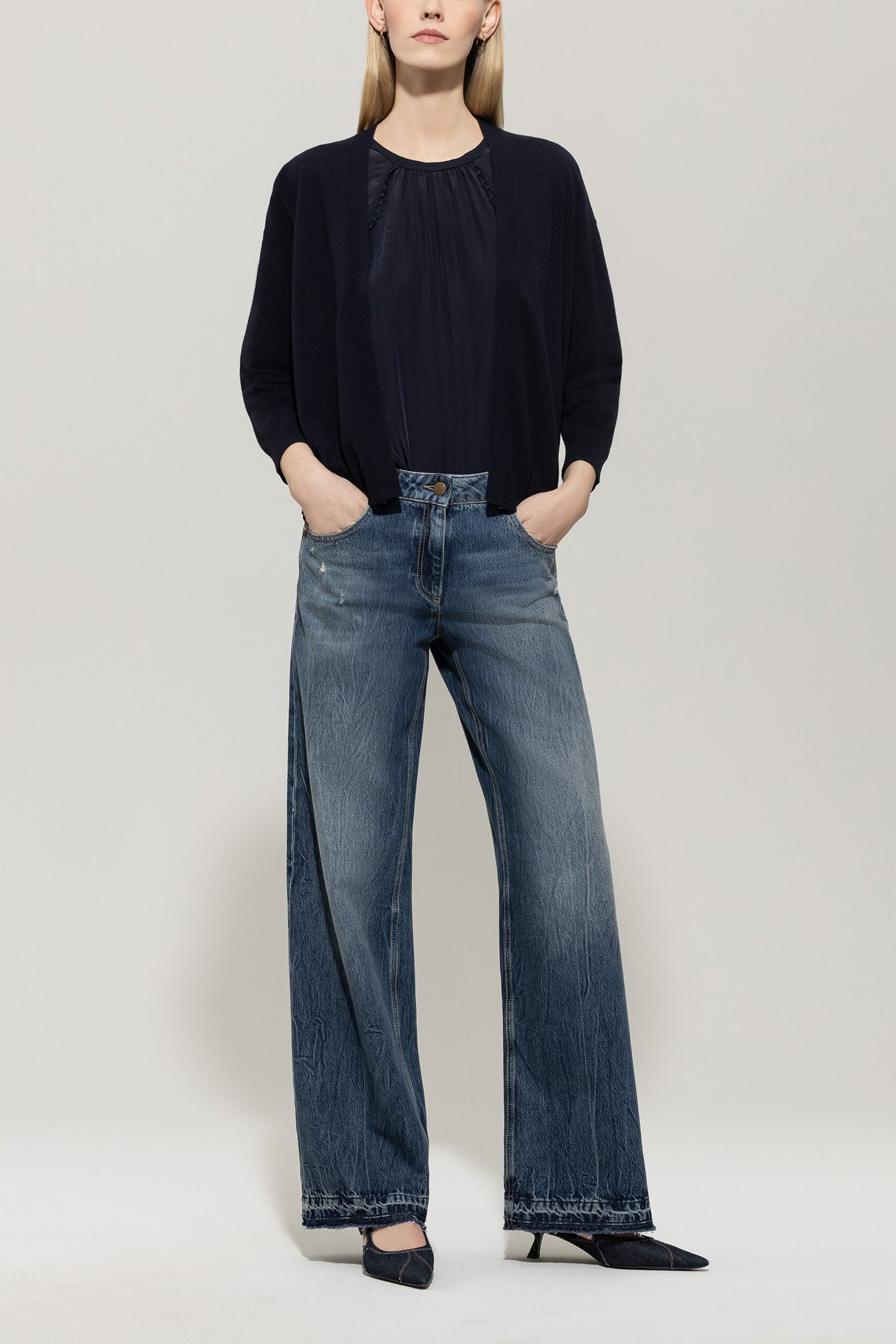 Cardigan mit French-Shoulder