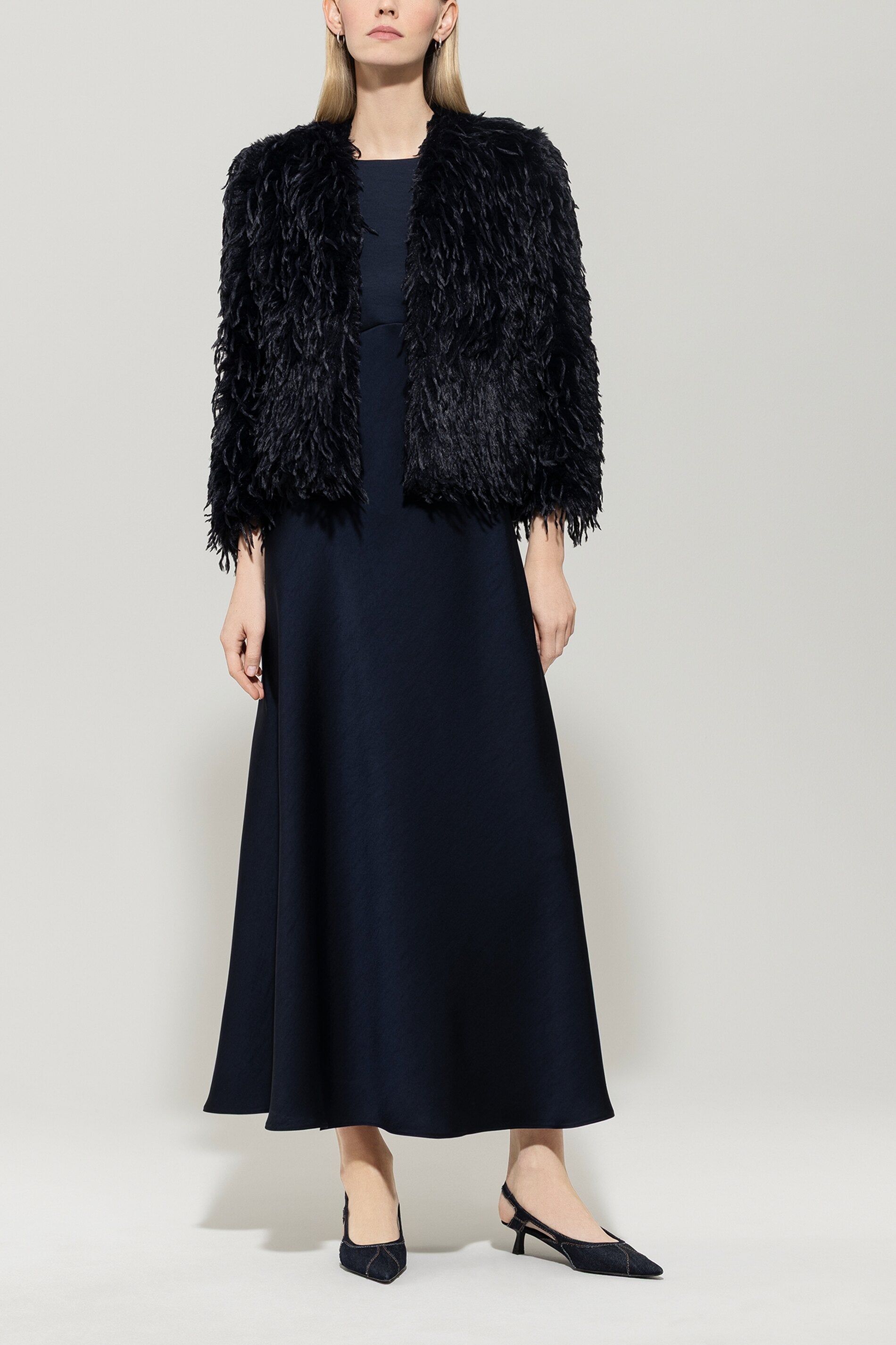 Jacke in Fell-Optik