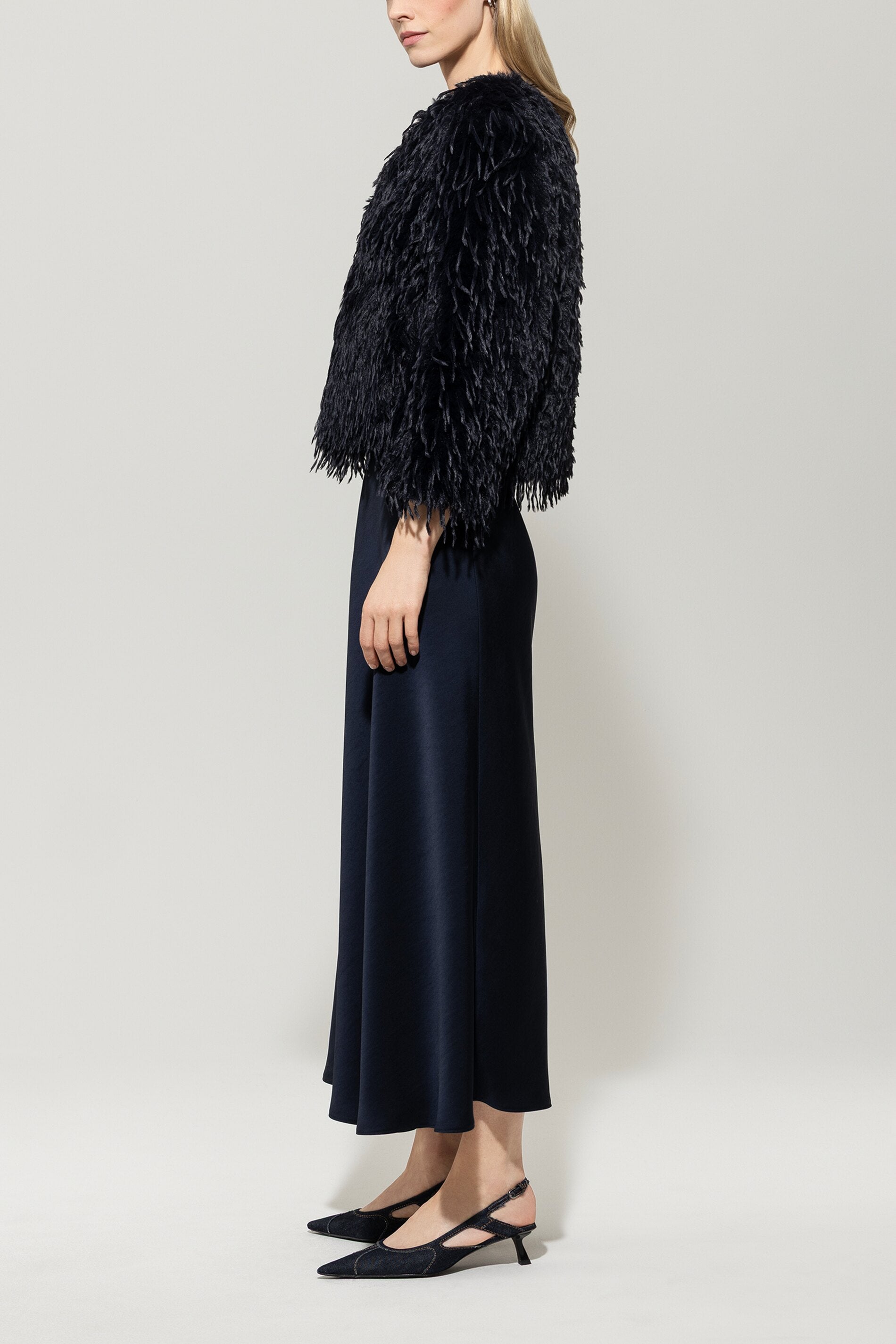 Jacke in Fell-Optik