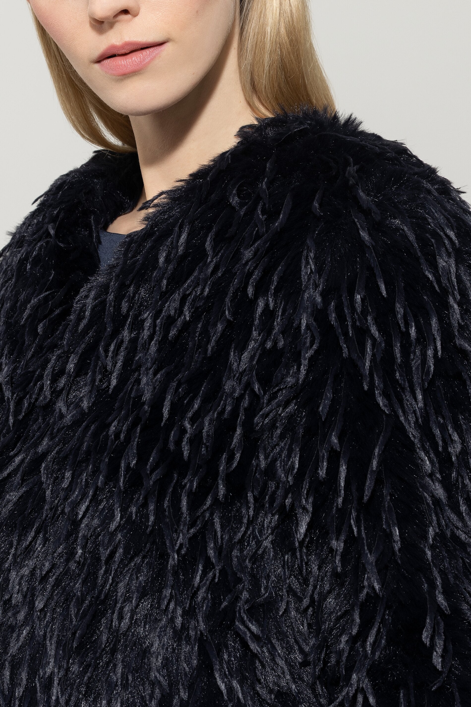 Jacke in Fell-Optik