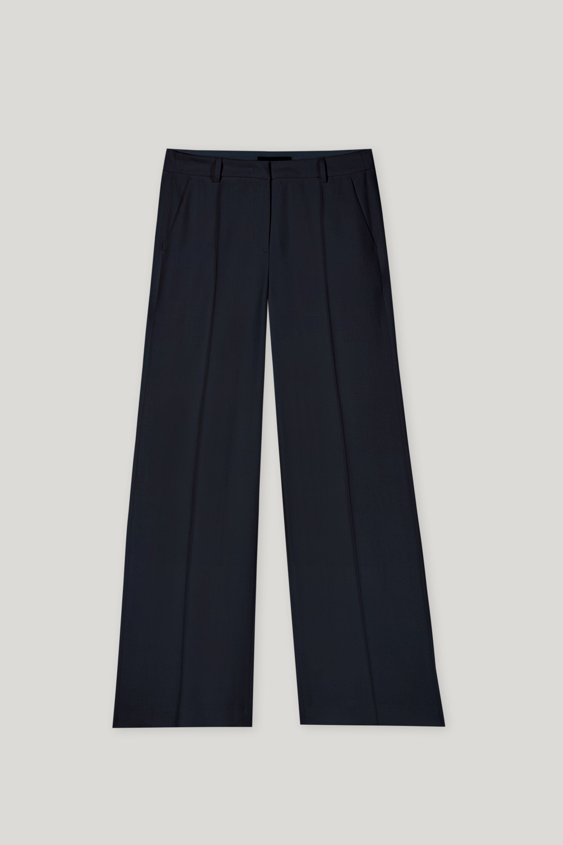 Gabardine-Wideleg-Pants