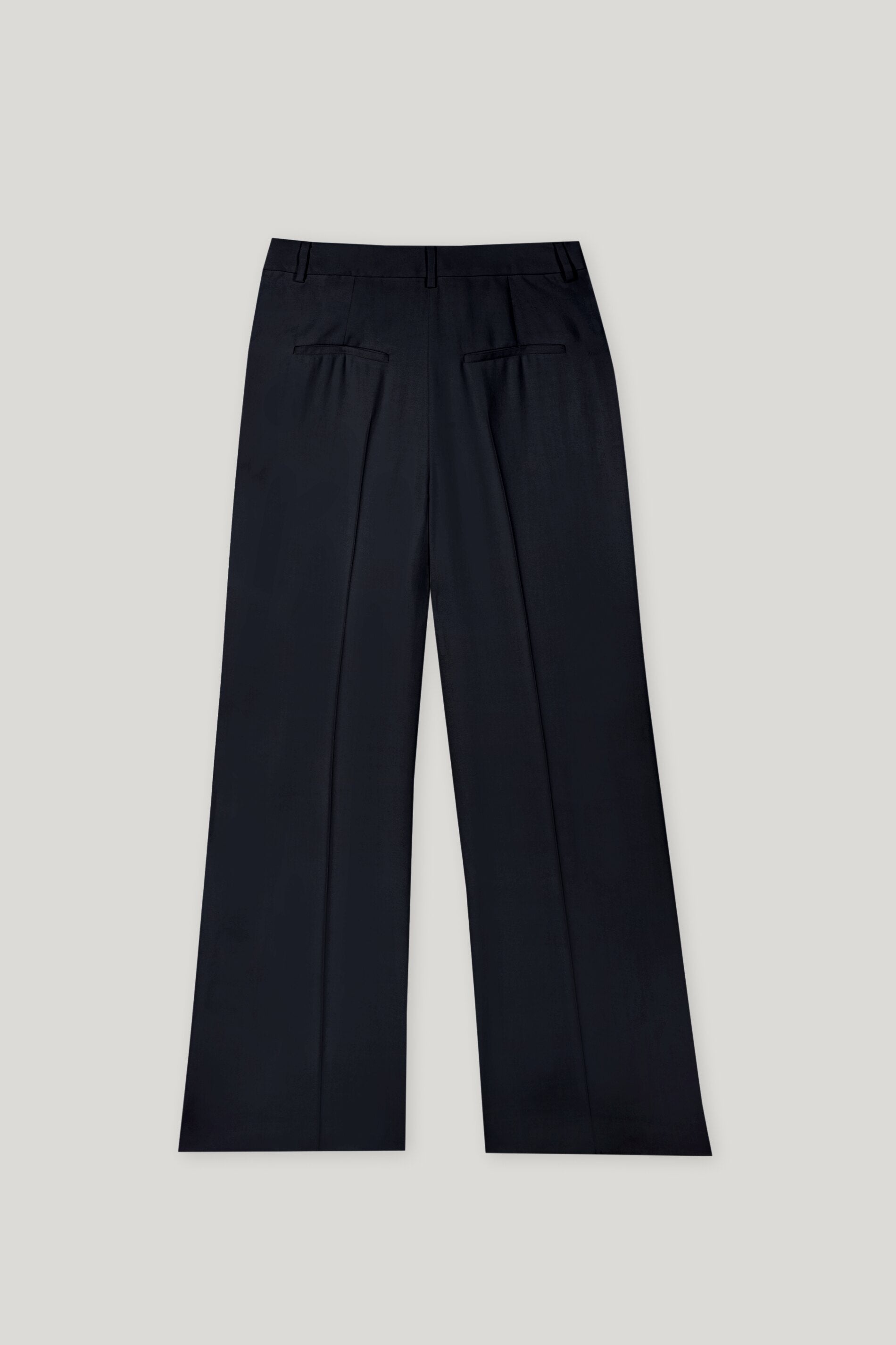 Gabardine-Wideleg-Pants