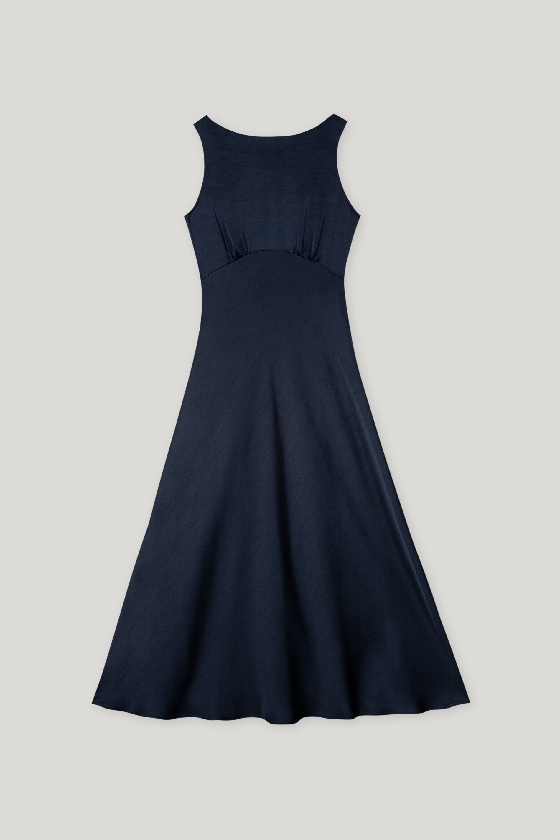 Satin-Maxidress