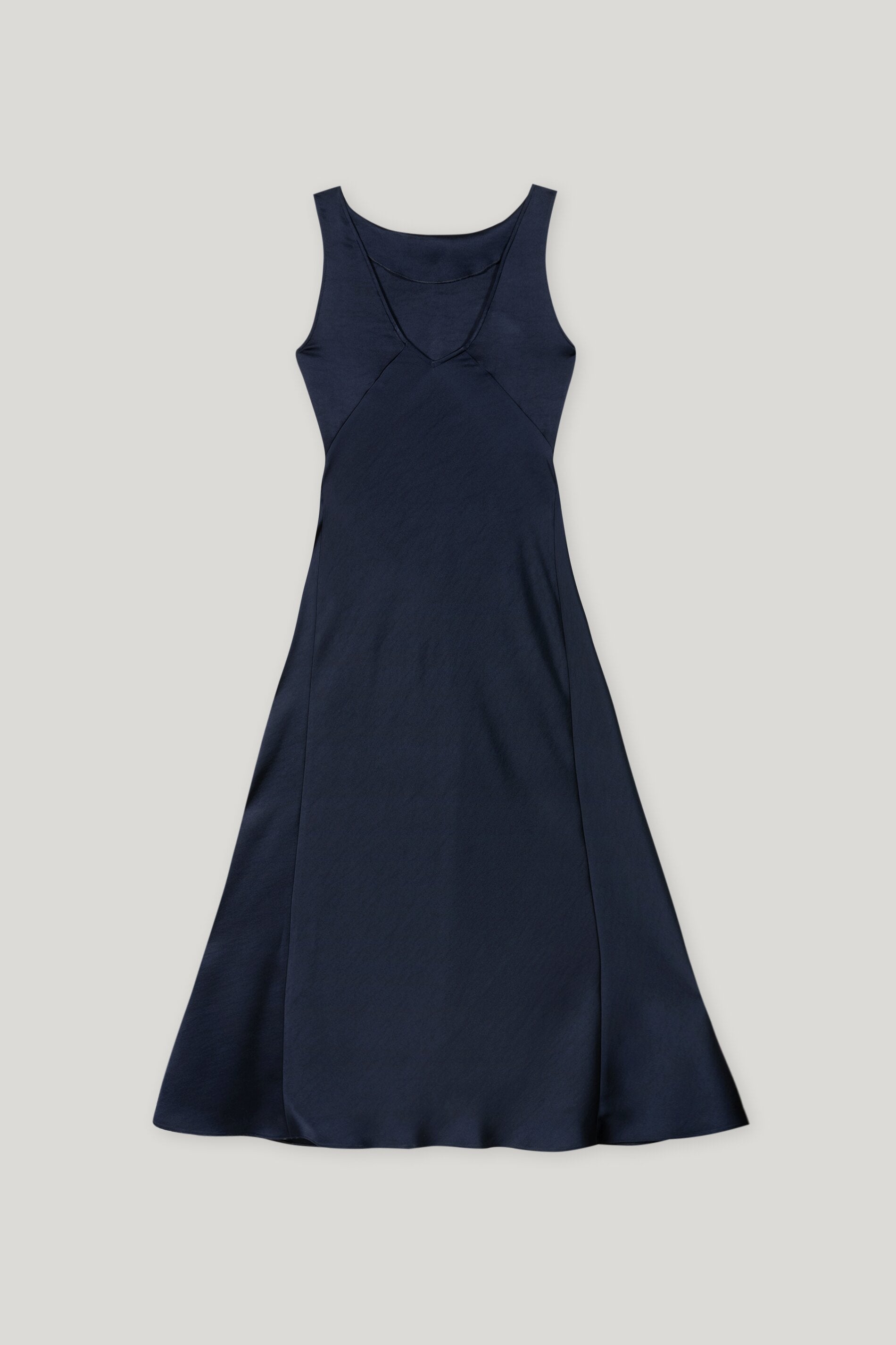 Satin-Maxidress