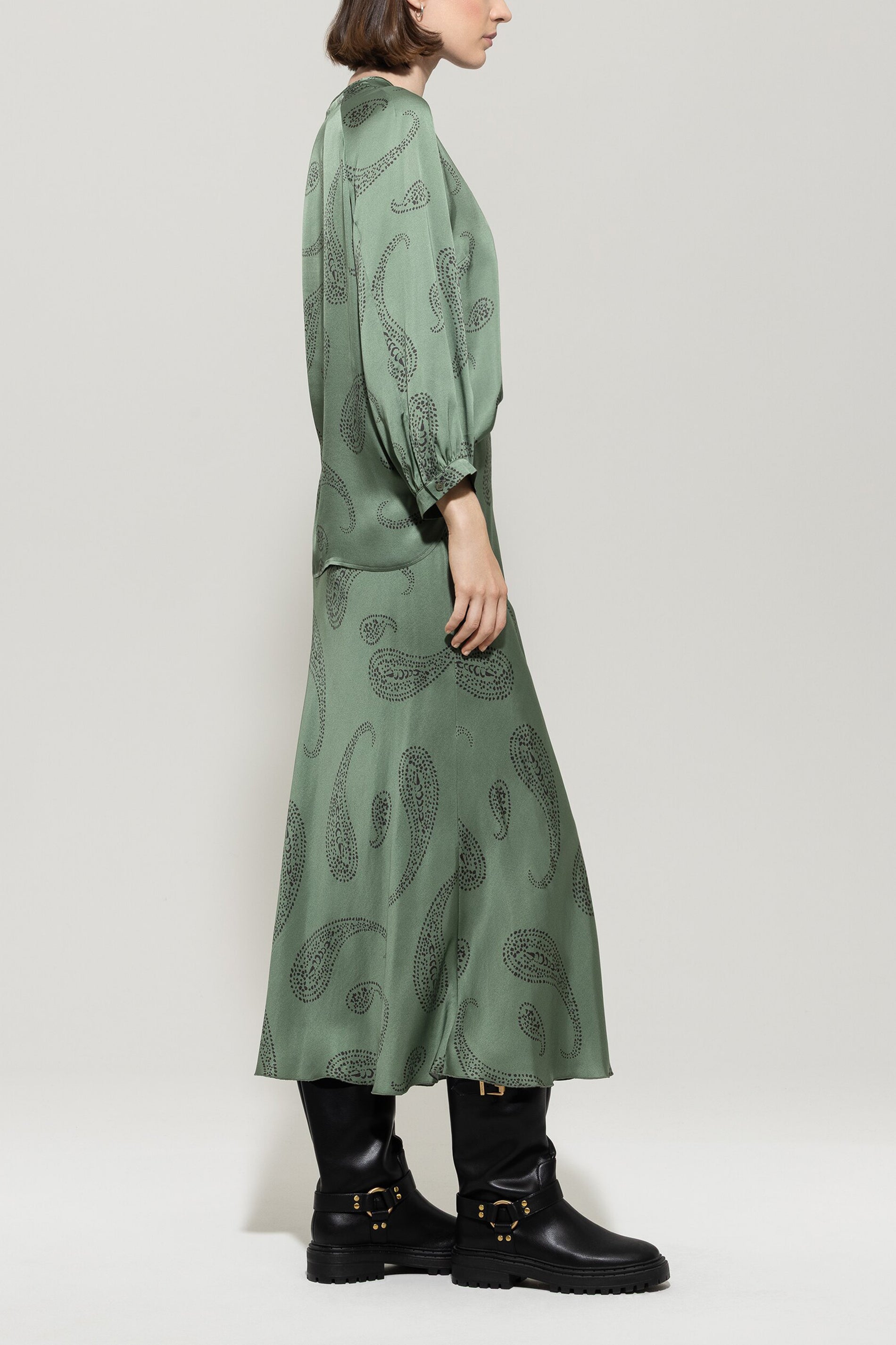 Blusenshirt mit Paisley-Print