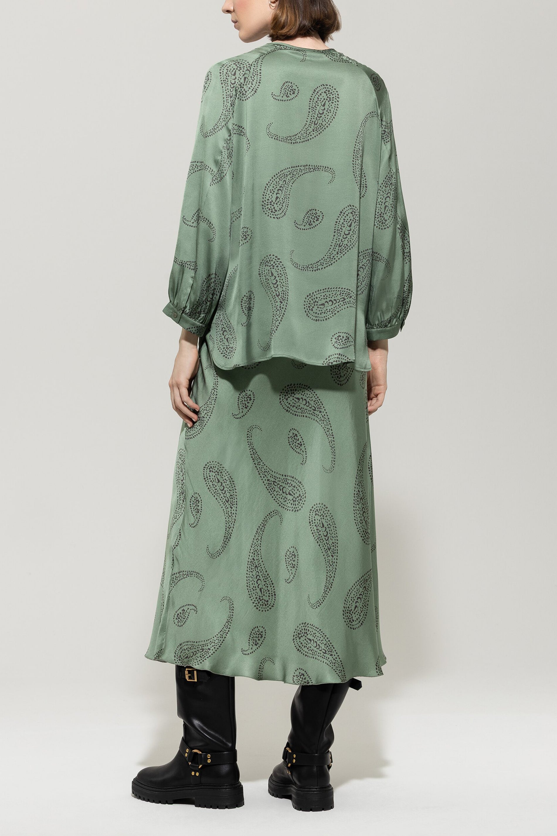 Rock mit Paisley-Print