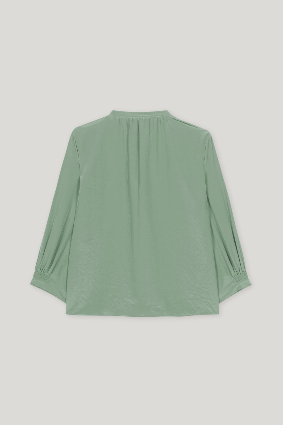 Bluse mit Smokdetail