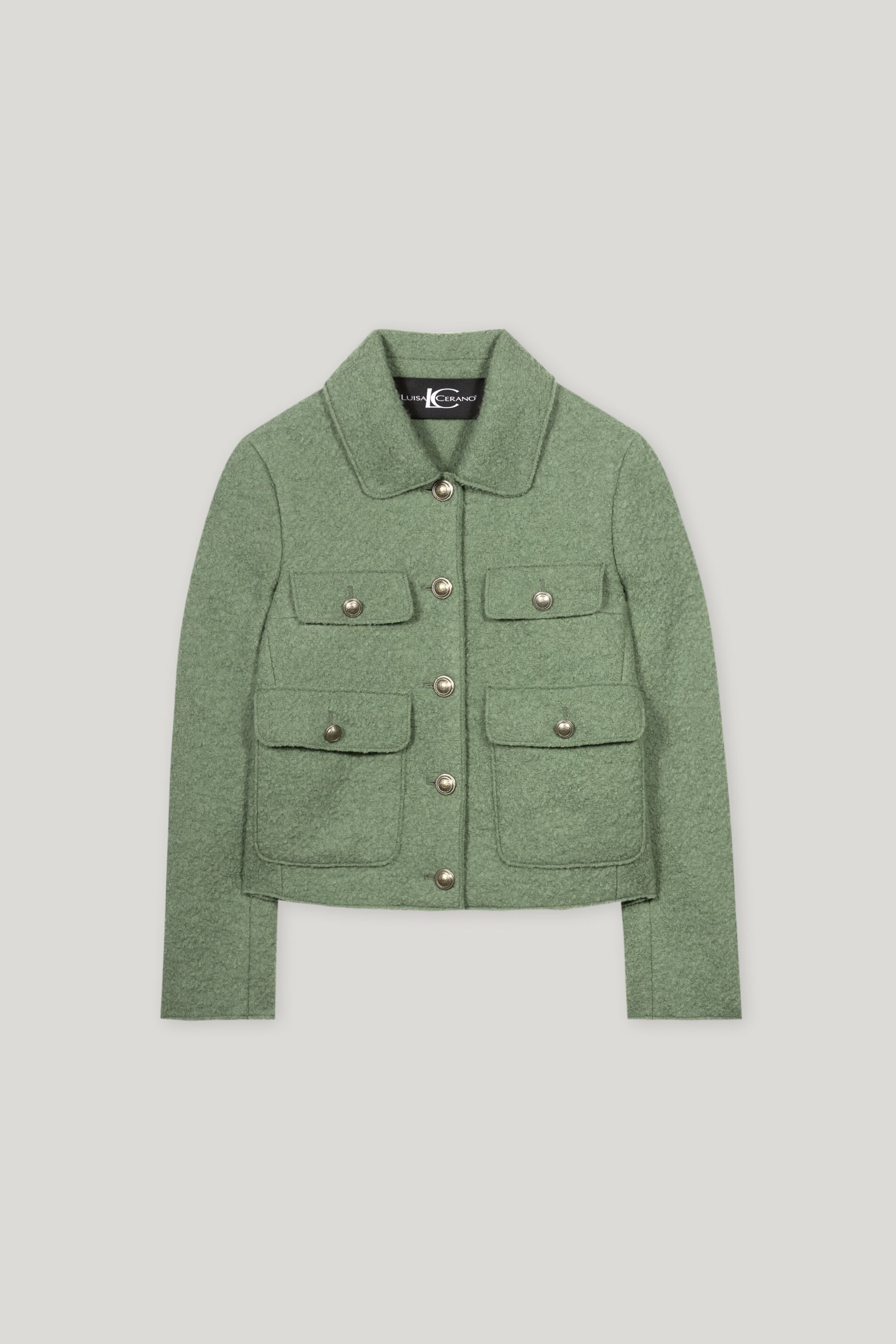 Jacke aus Woll-Mix