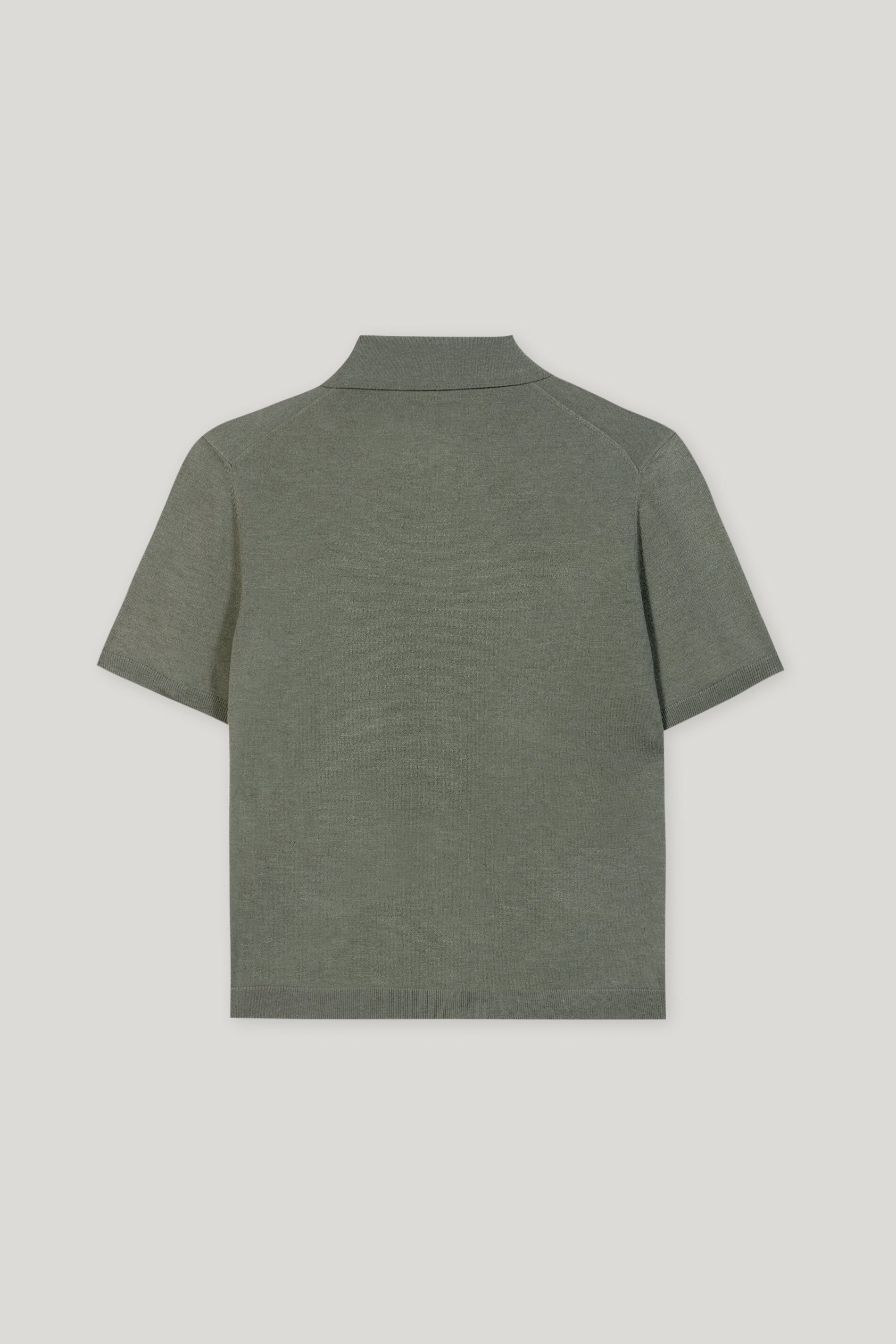 Polo-Shirt aus Woll-Mix