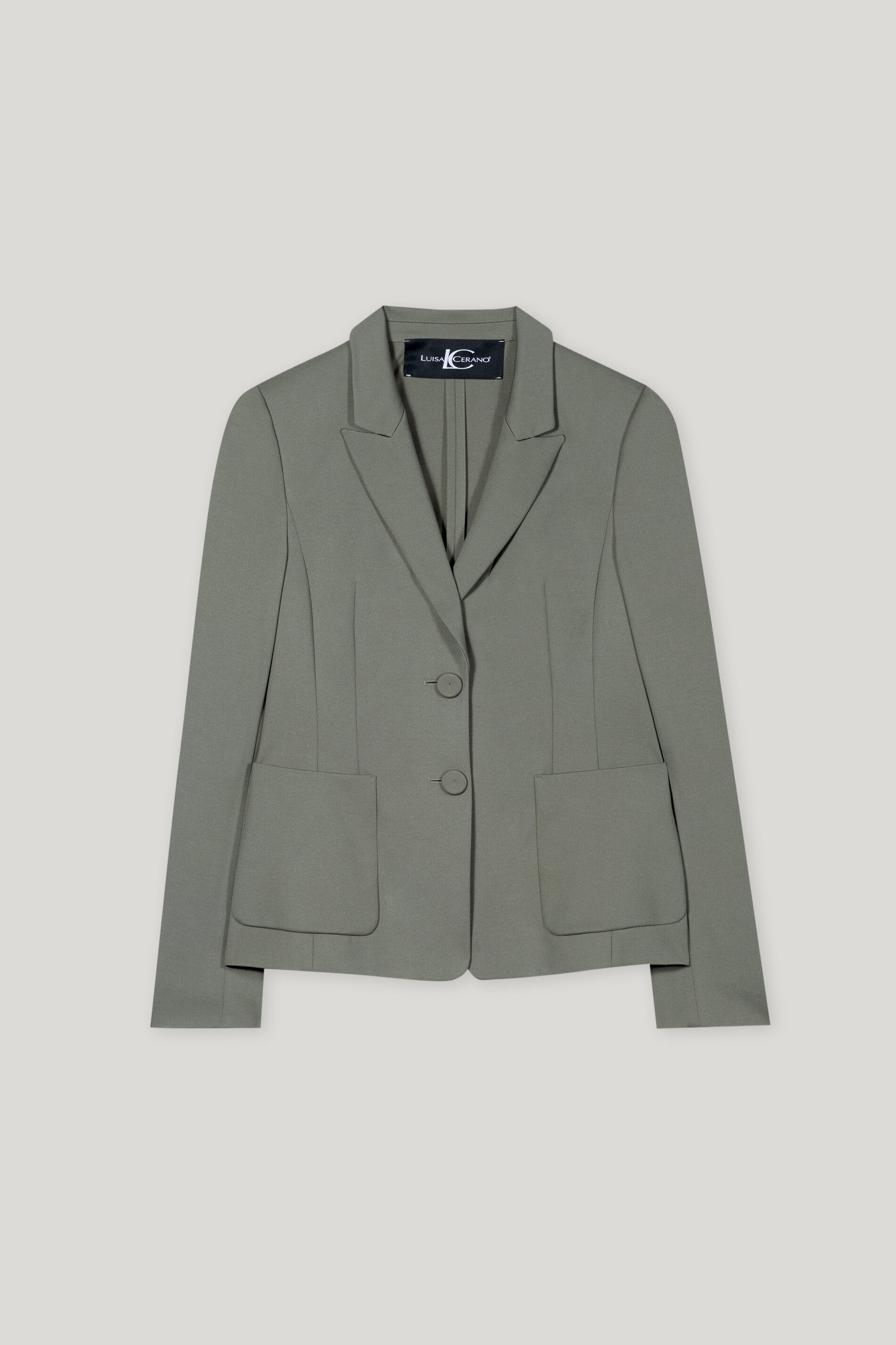 Blazer aus Punto-Milano