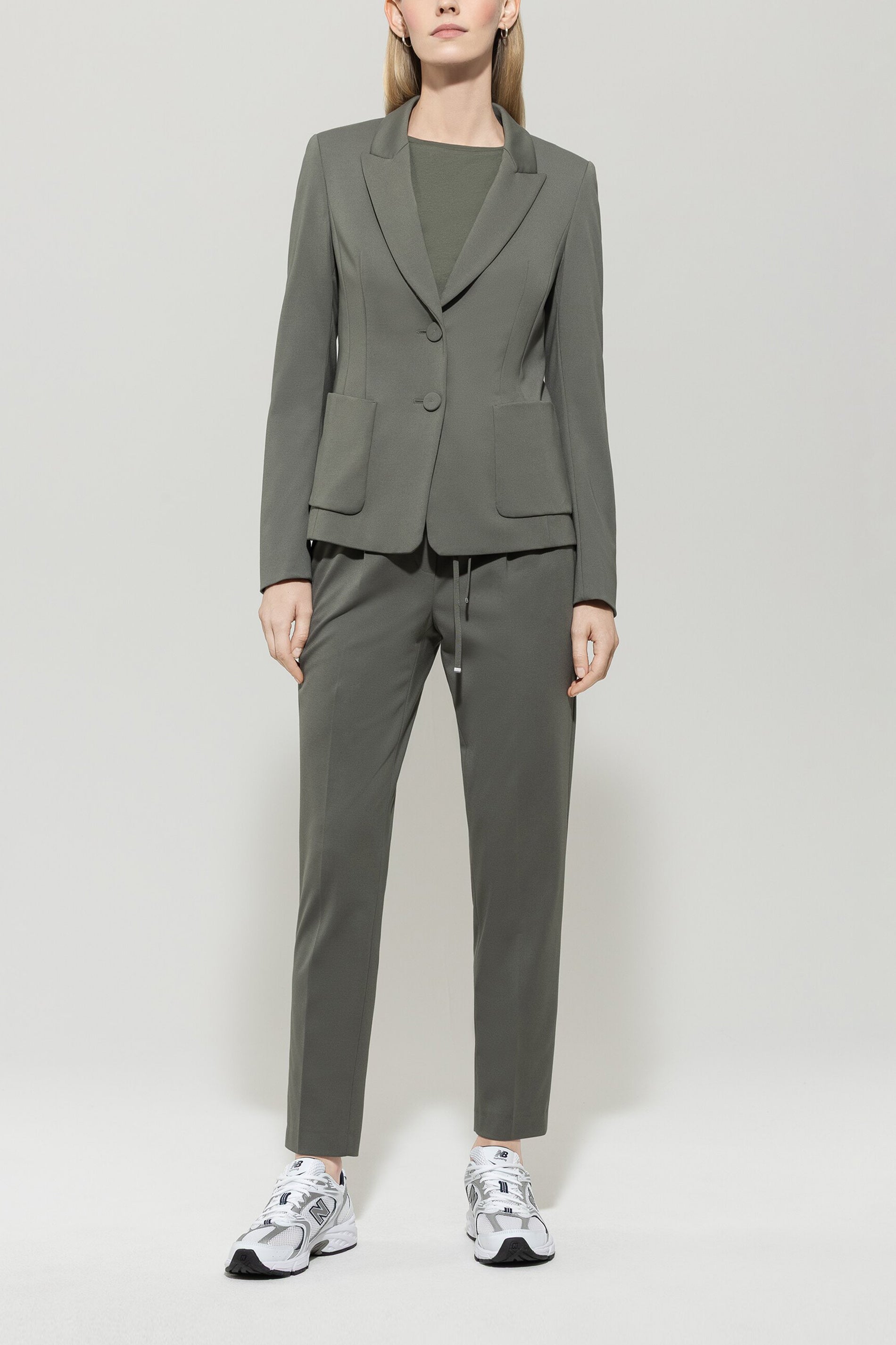 Blazer aus Punto-Milano