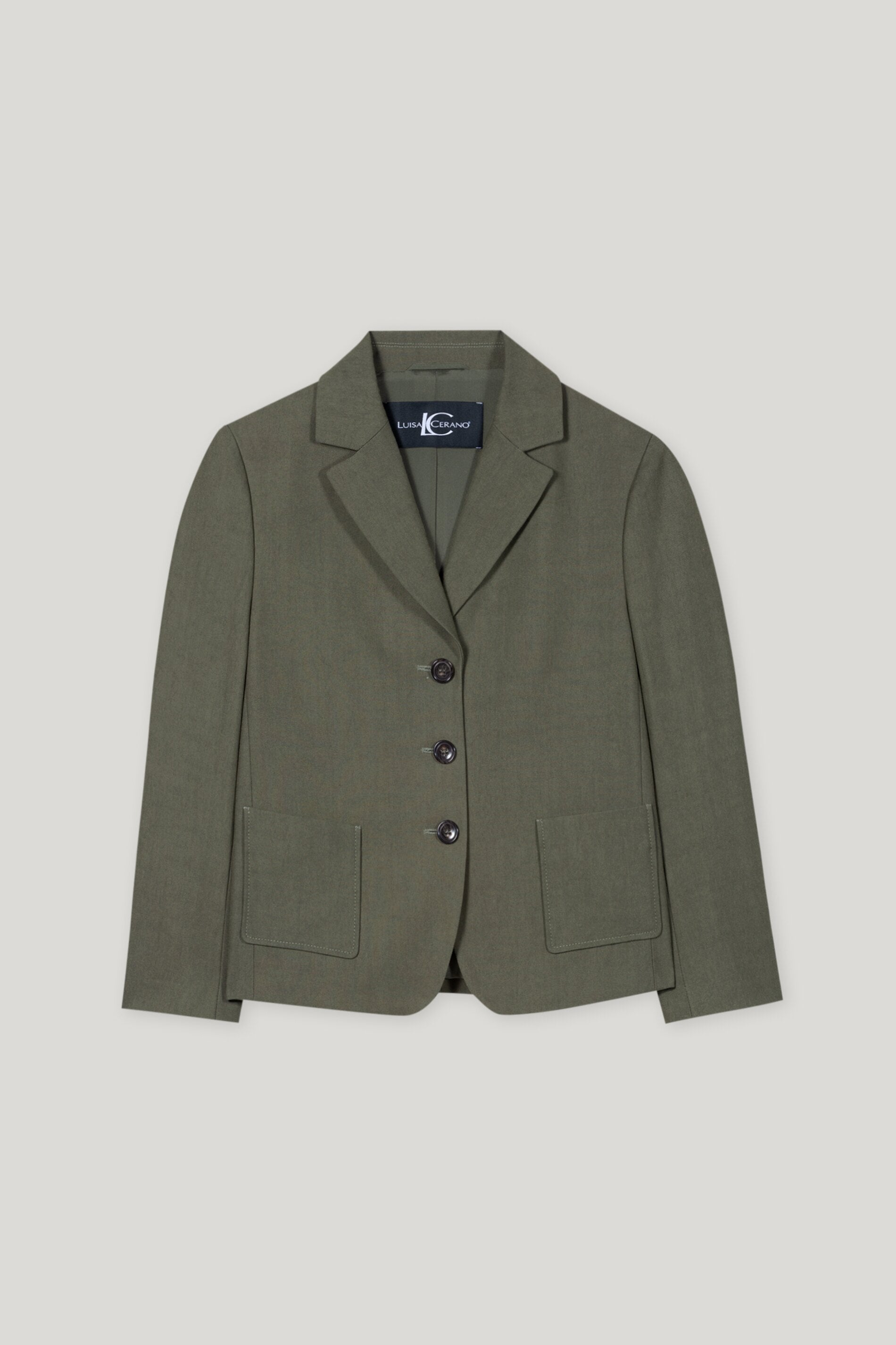 Blazer mit Panama-Bindung