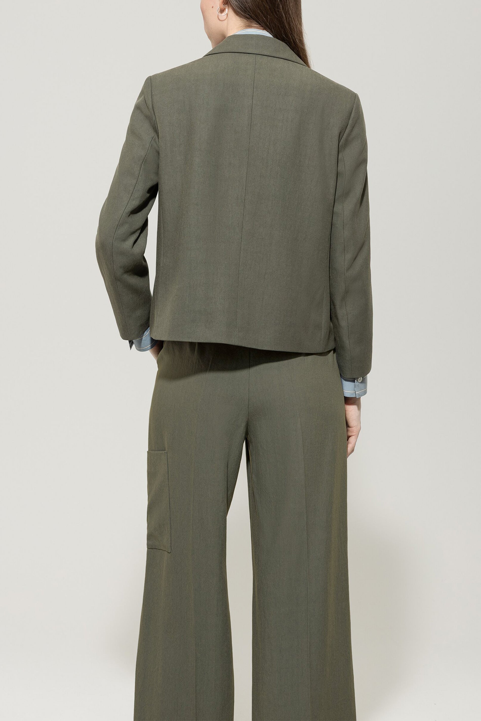 Blazer mit Panama-Bindung