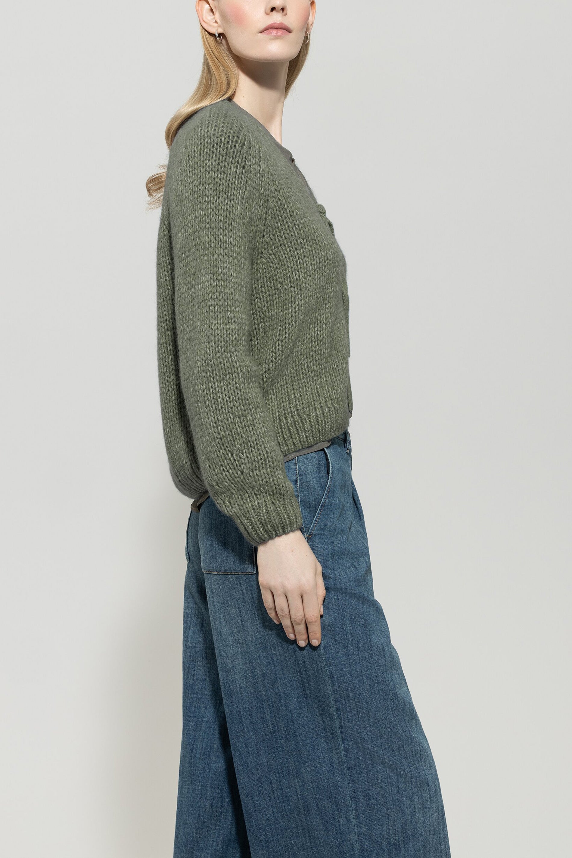 Cardigan mit Schleifendetails