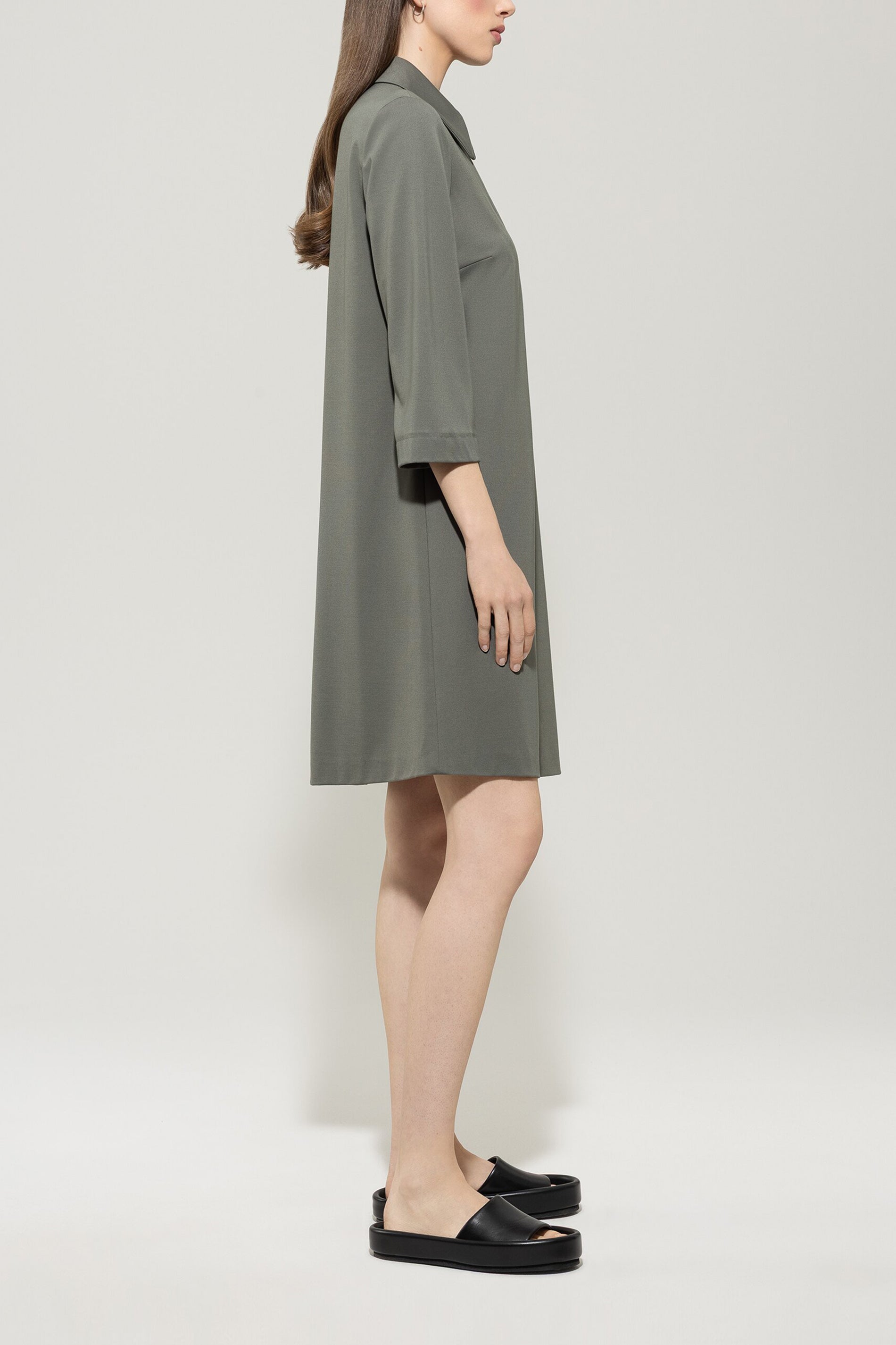 Polokleid aus Punto-Milano