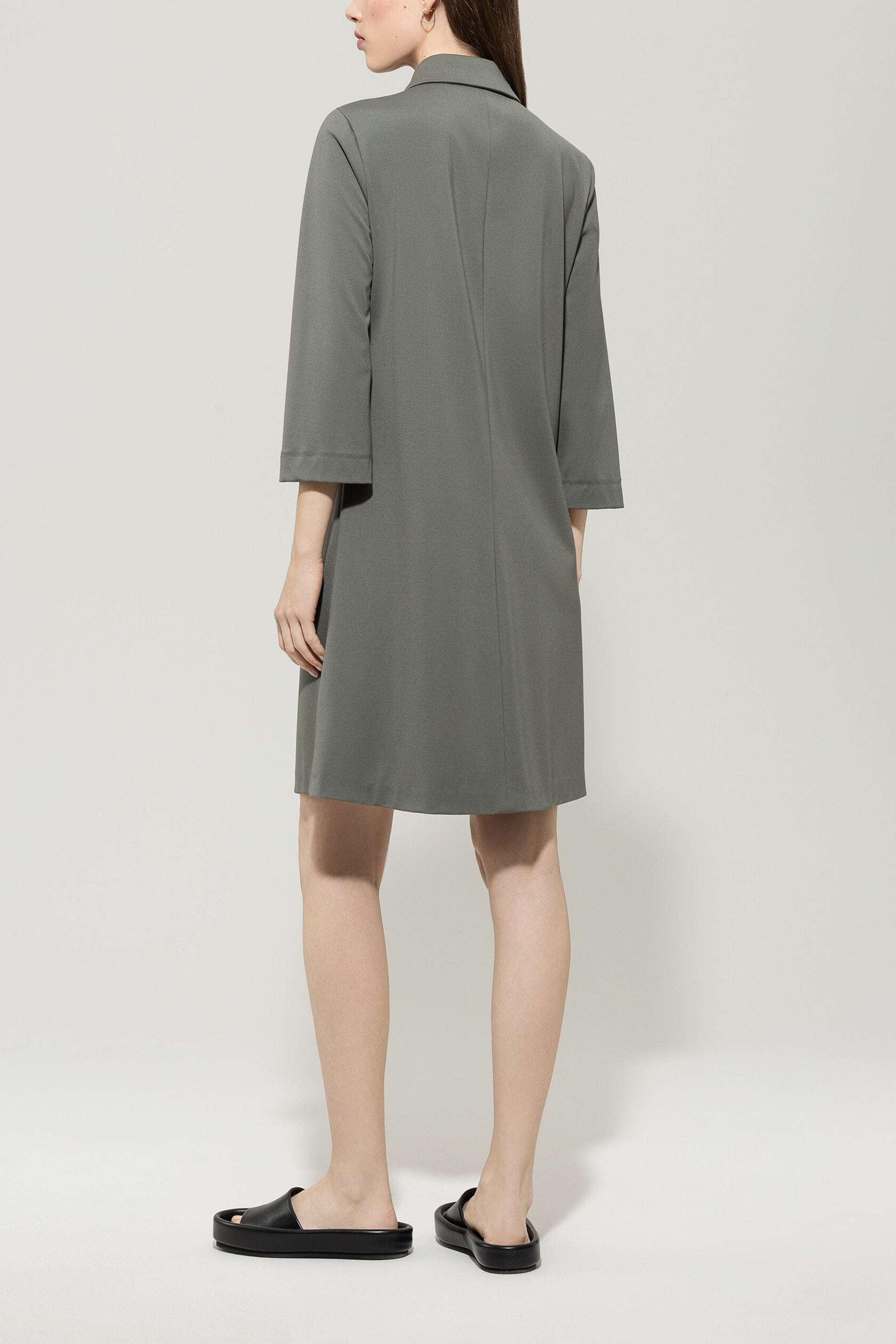 Polokleid aus Punto-Milano