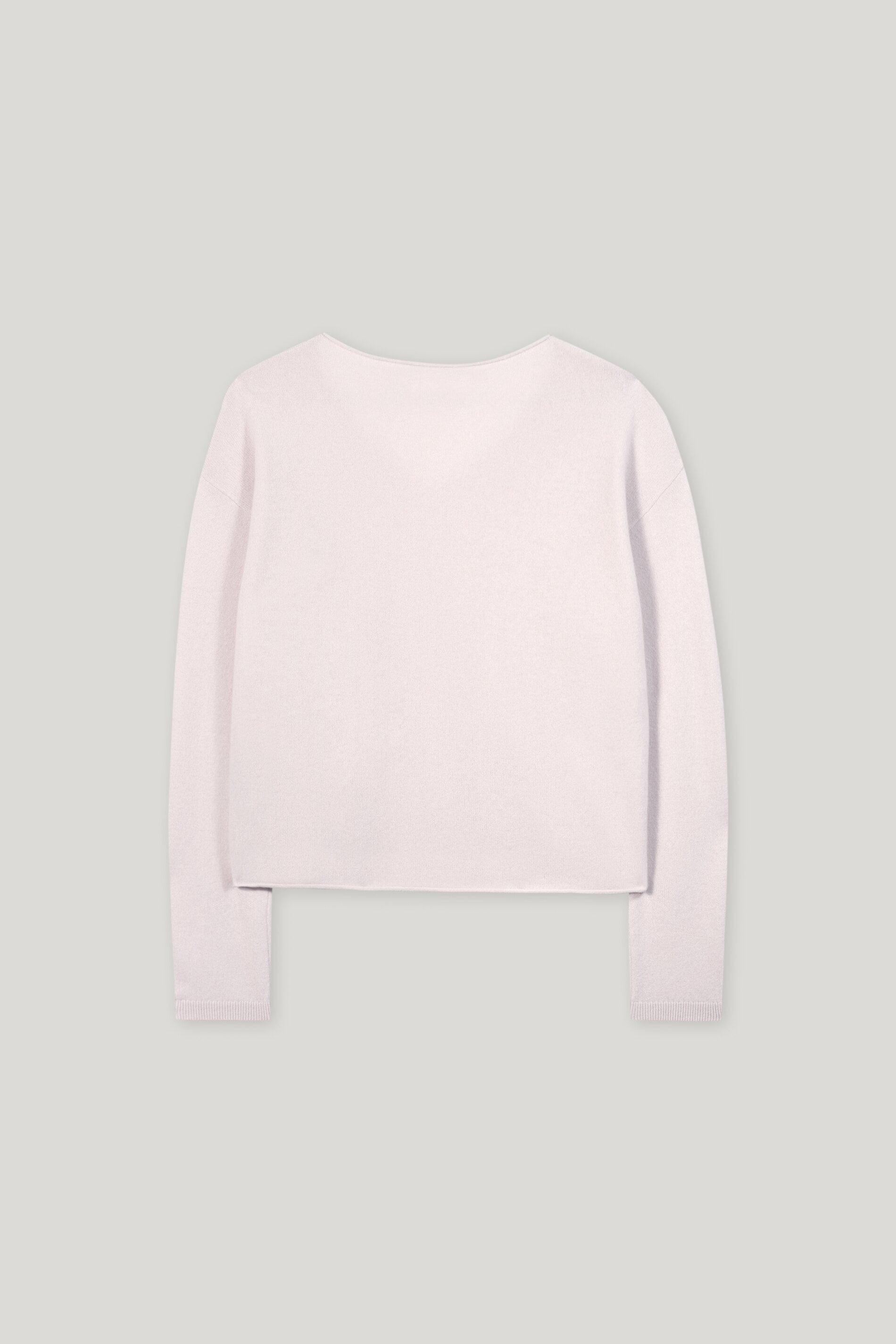 V-Pullover aus Kaschmir-Mix