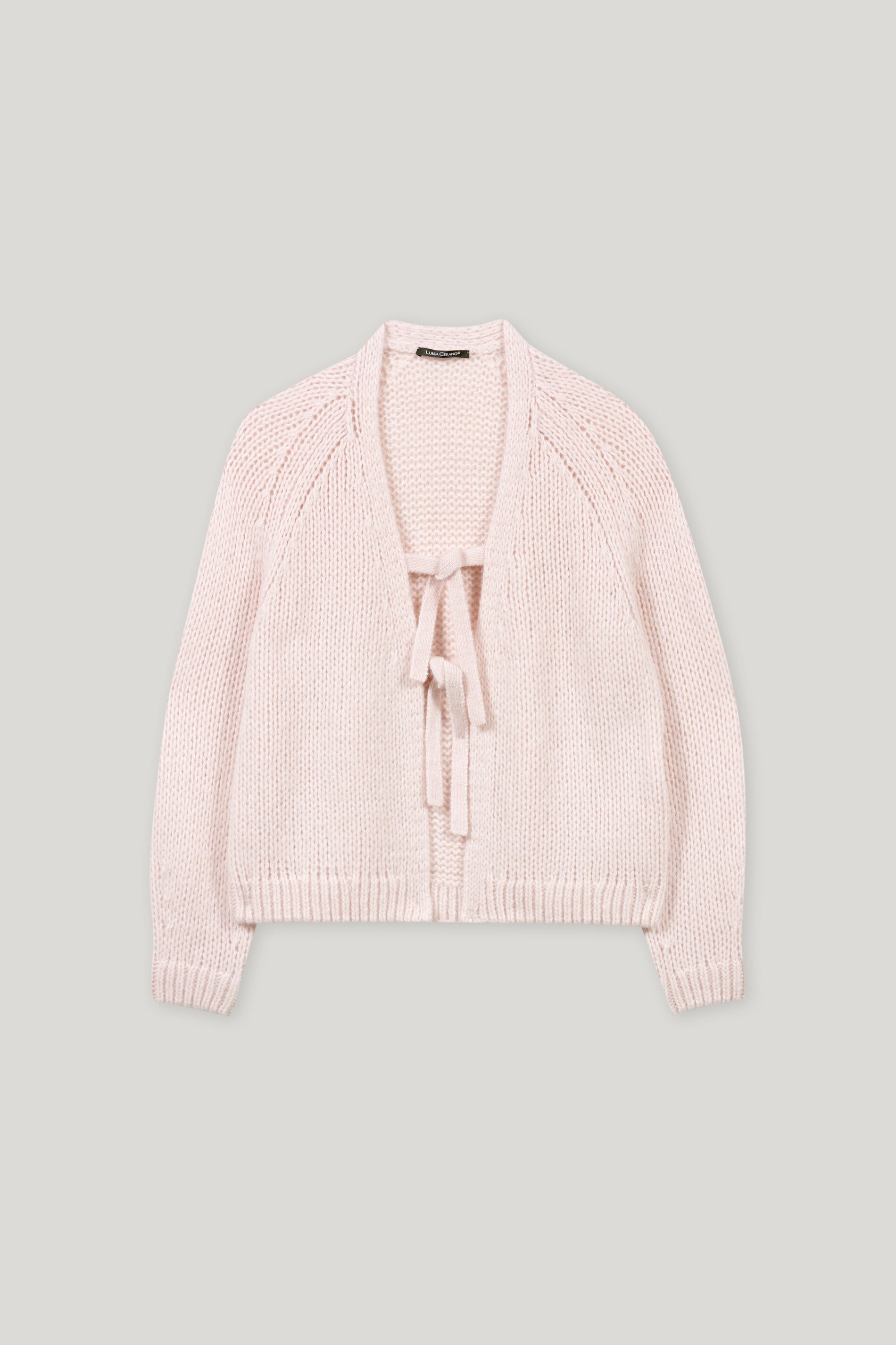 Cardigan mit Schleifendetails