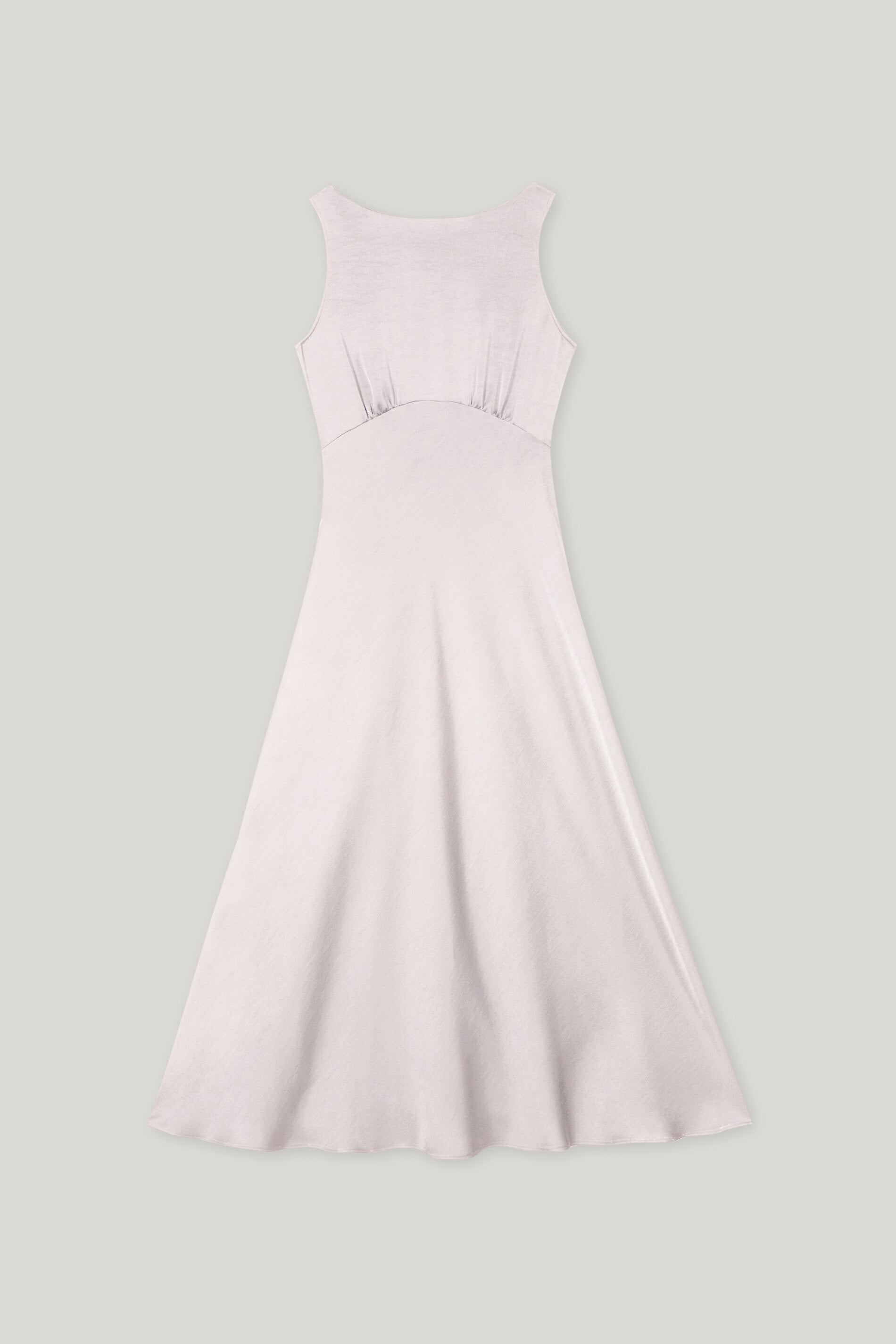 Satin-Maxidress