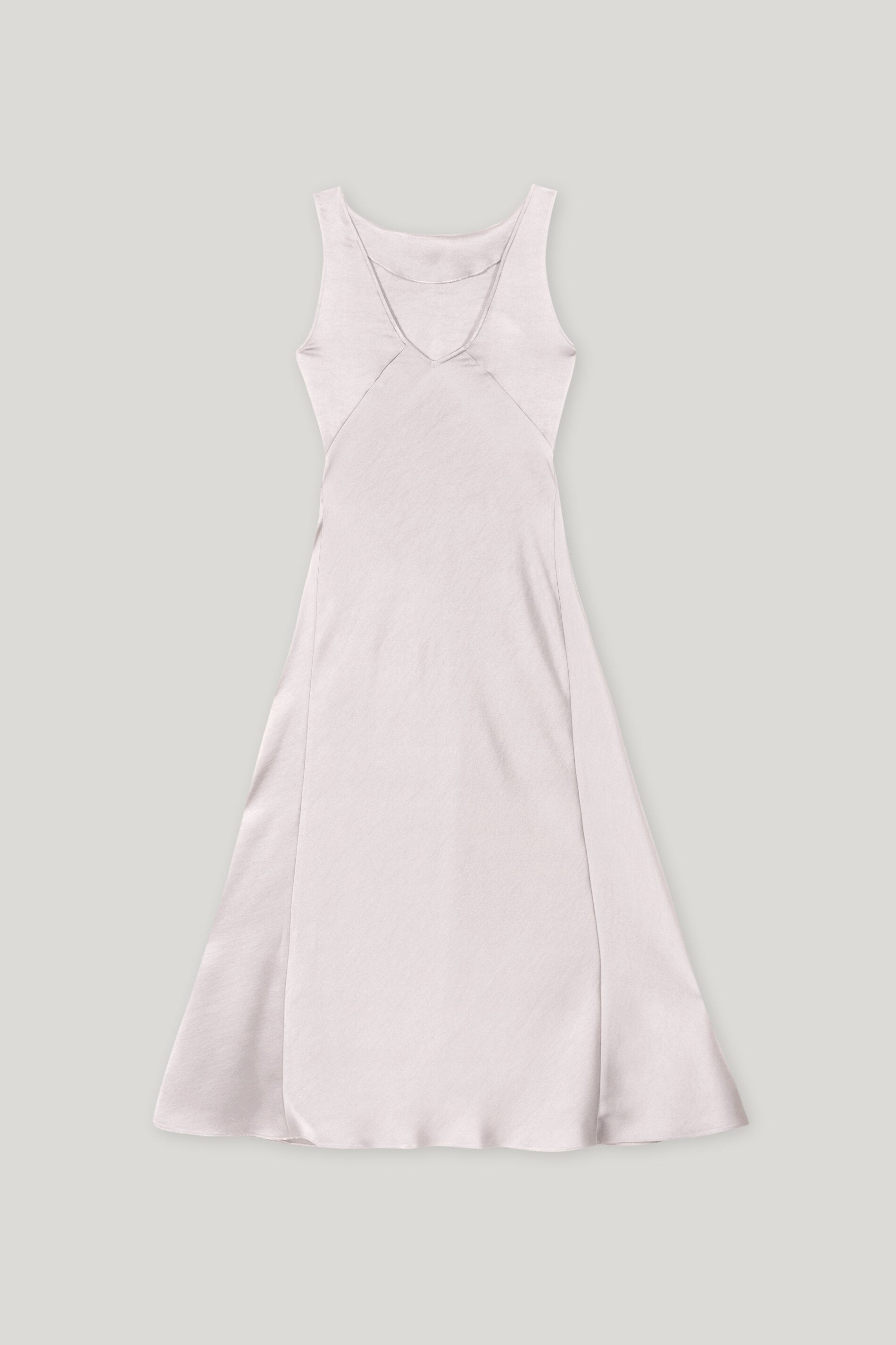 Satin-Maxidress