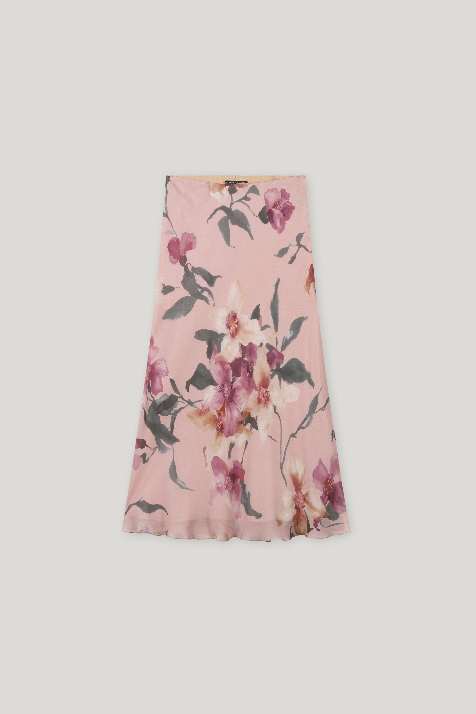 Rock mit Flower-Print