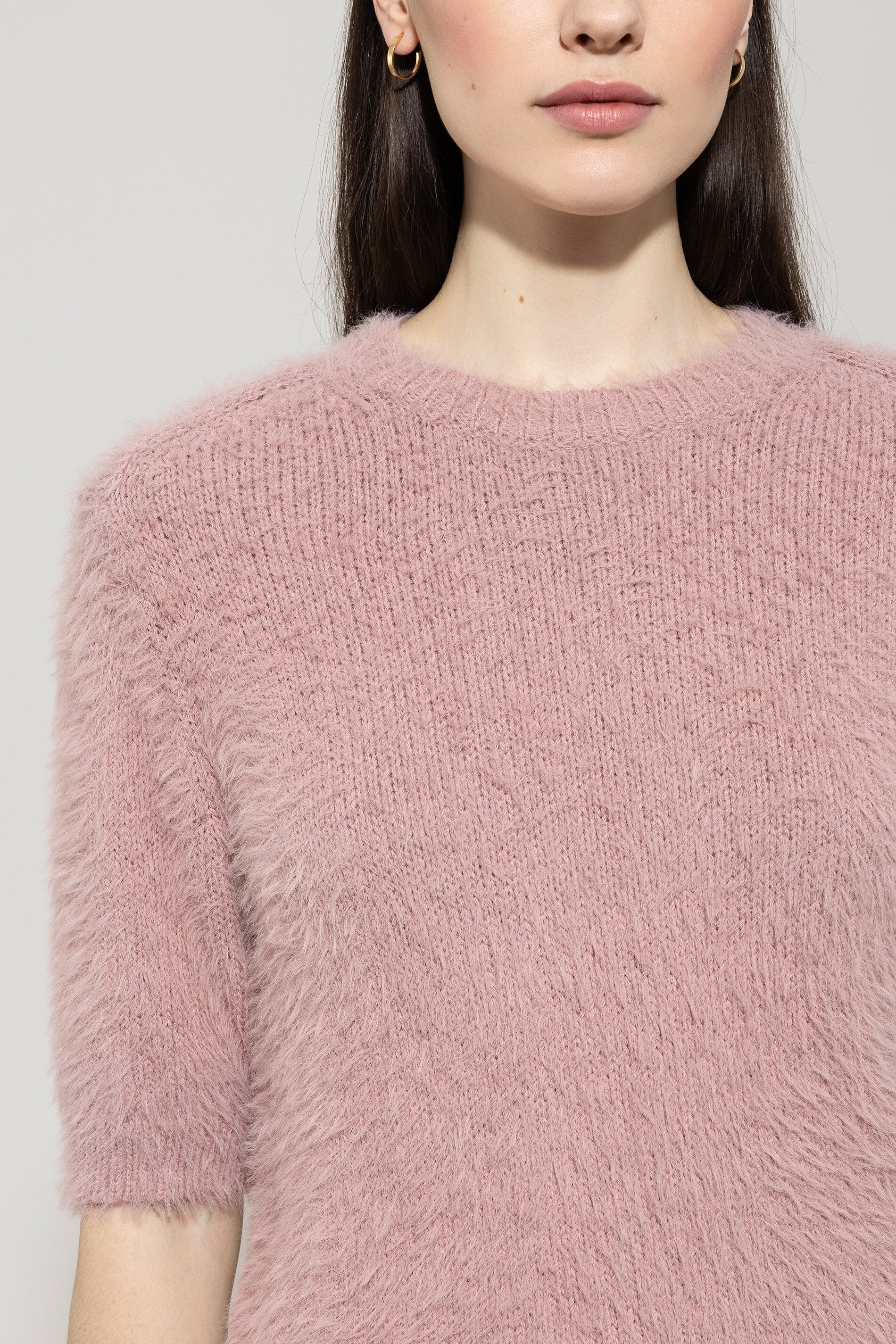 Halbarm-Pullover