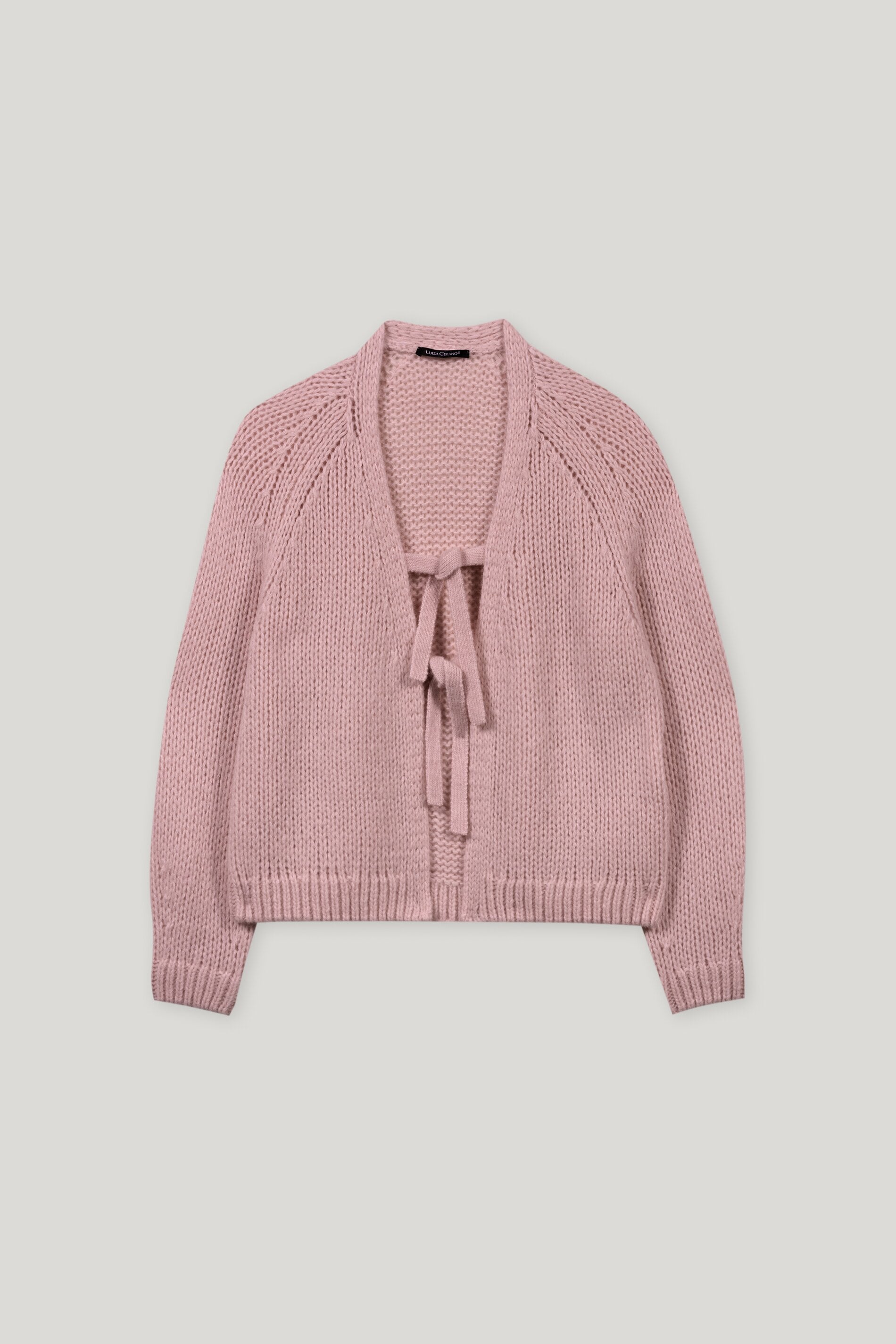Cardigan mit Schleifendetails