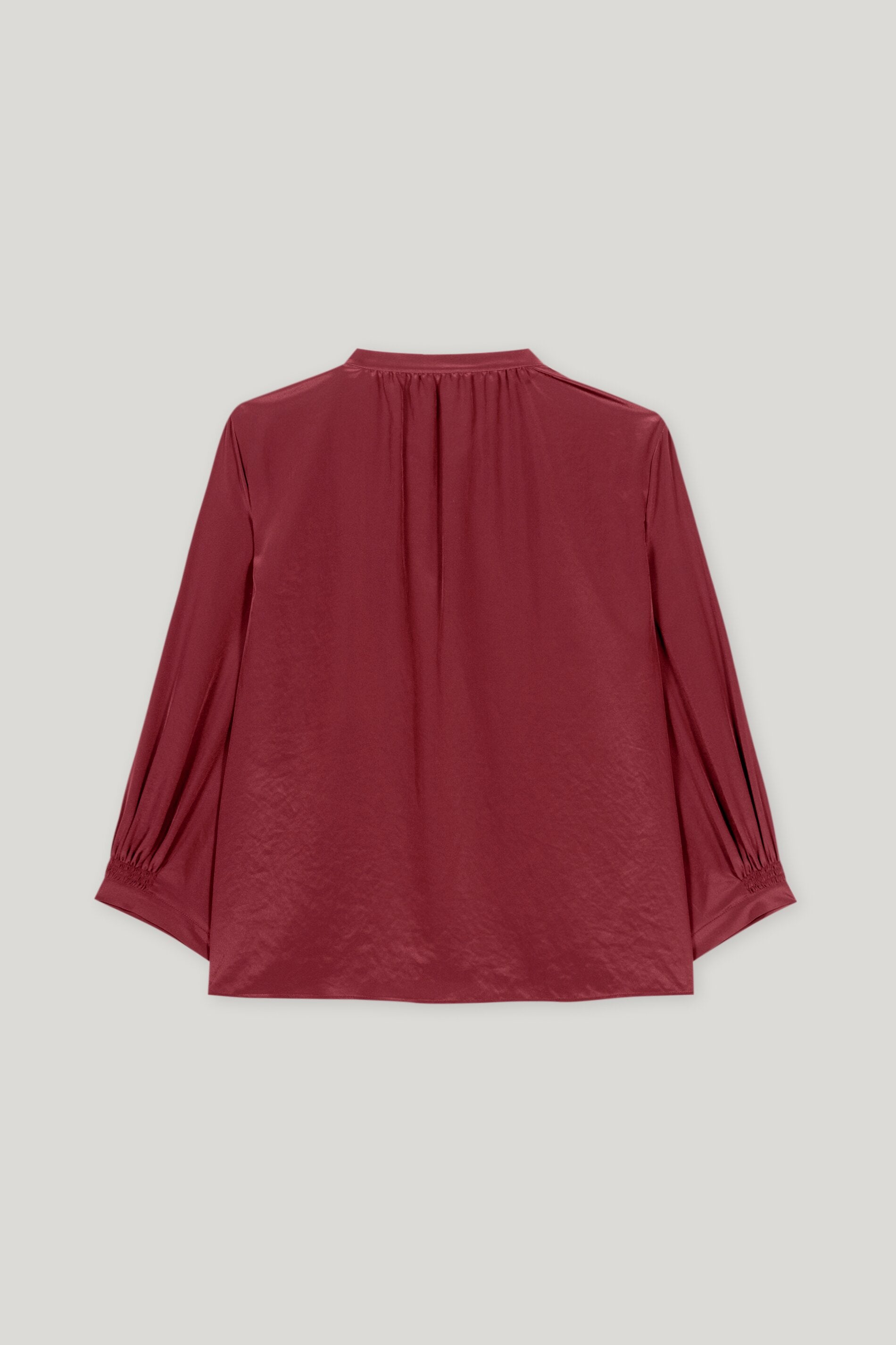 Bluse mit Smokdetail