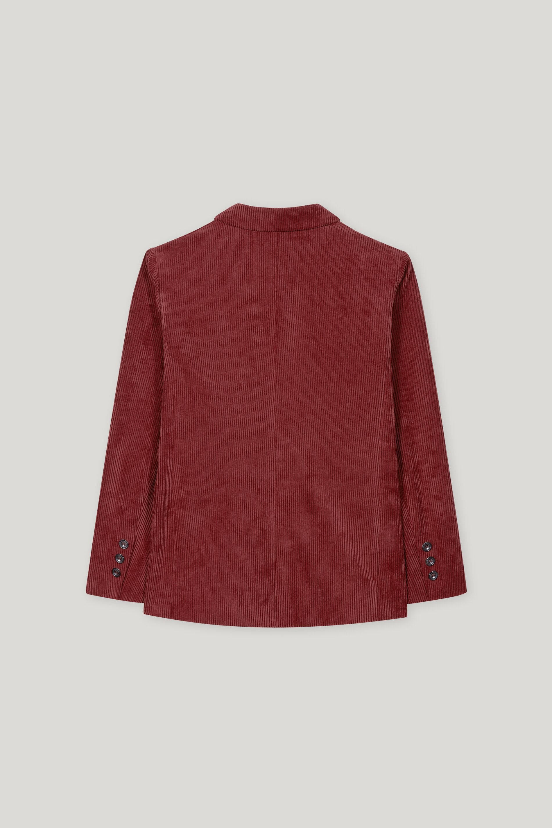 Cord-Ein-Knopf-Blazer