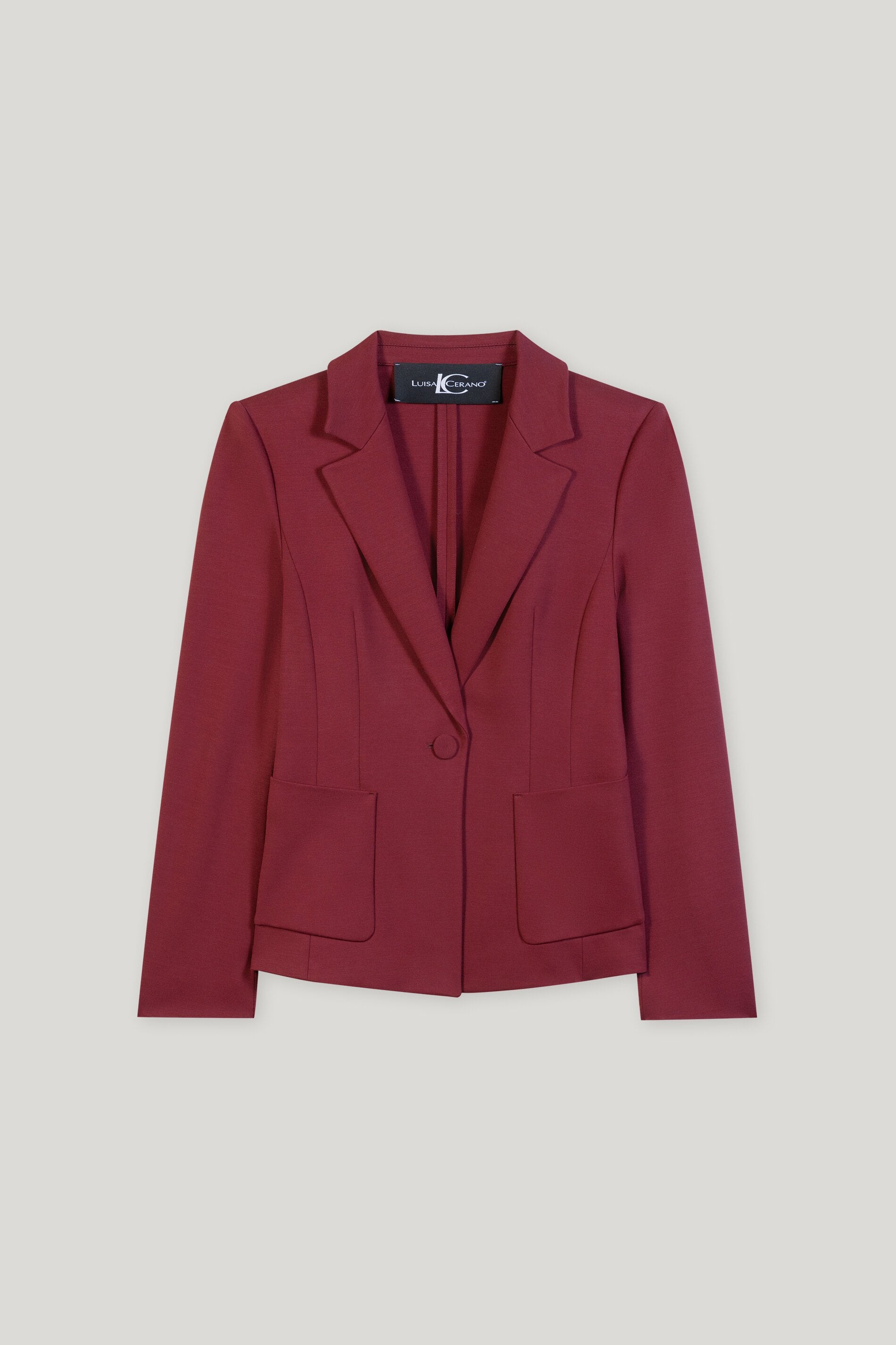 Blazer aus Punto-Milano
