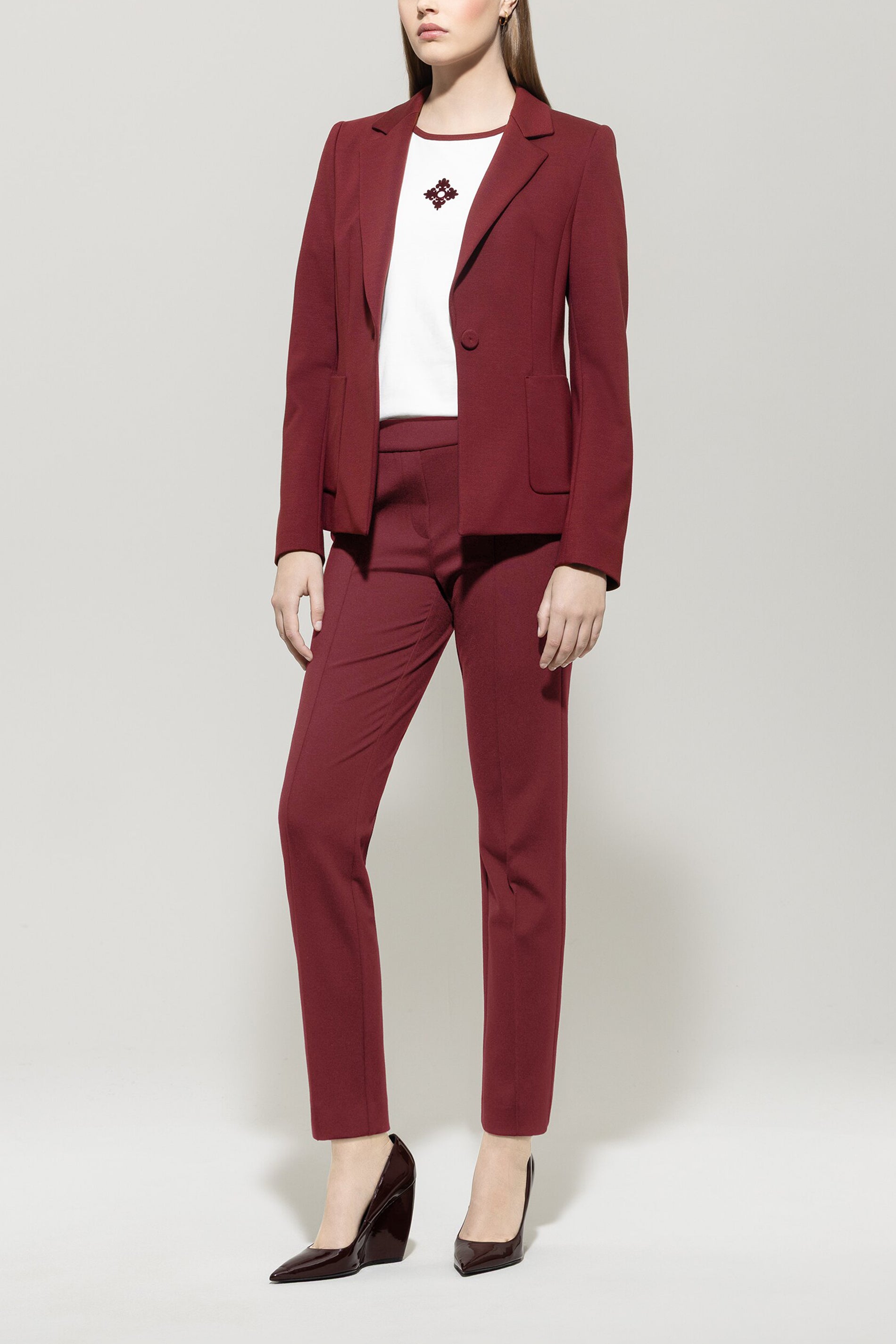 Blazer aus Punto-Milano