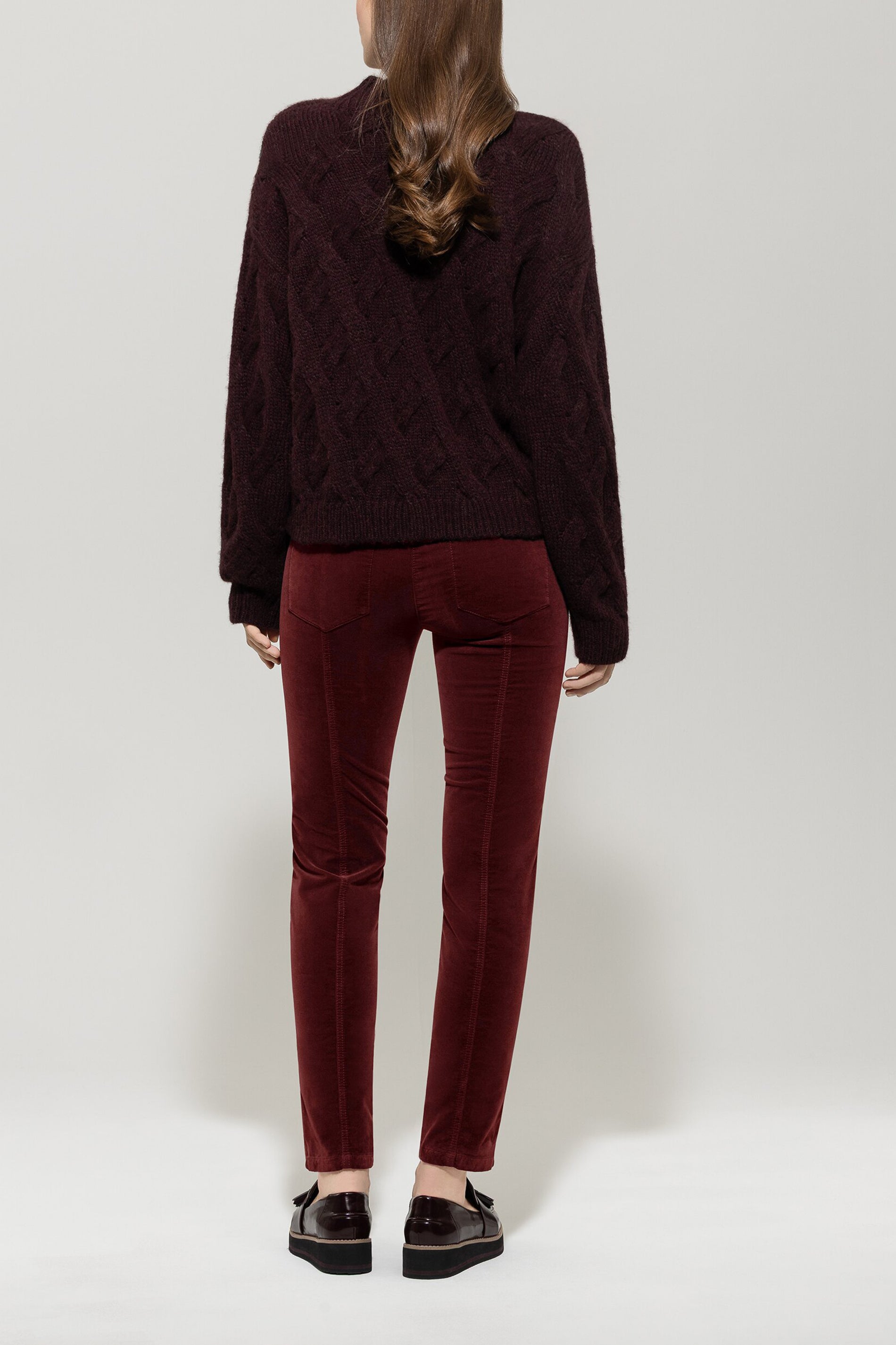 Skinny-Velvet-Pants