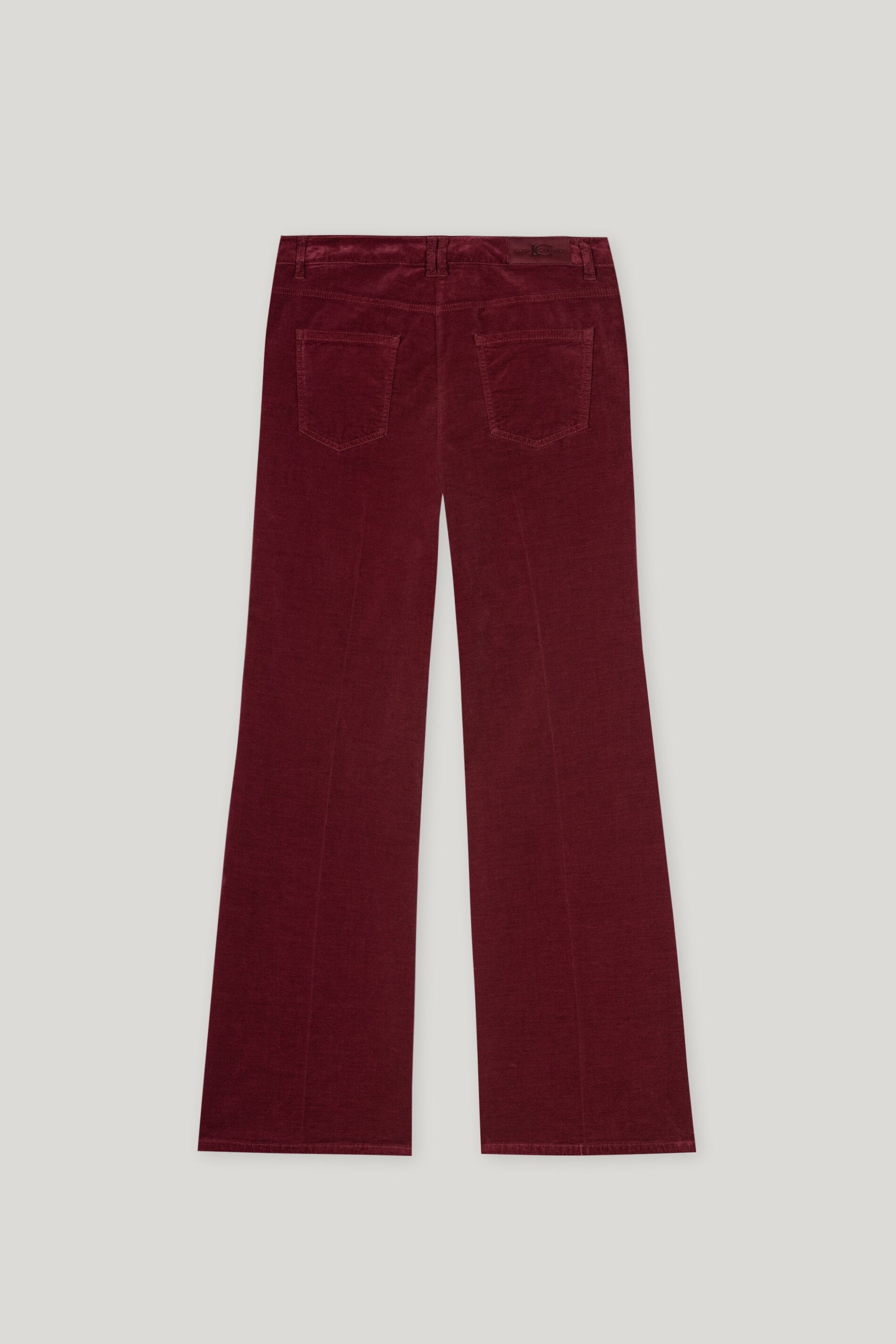 Bootcut-Samt-Pants