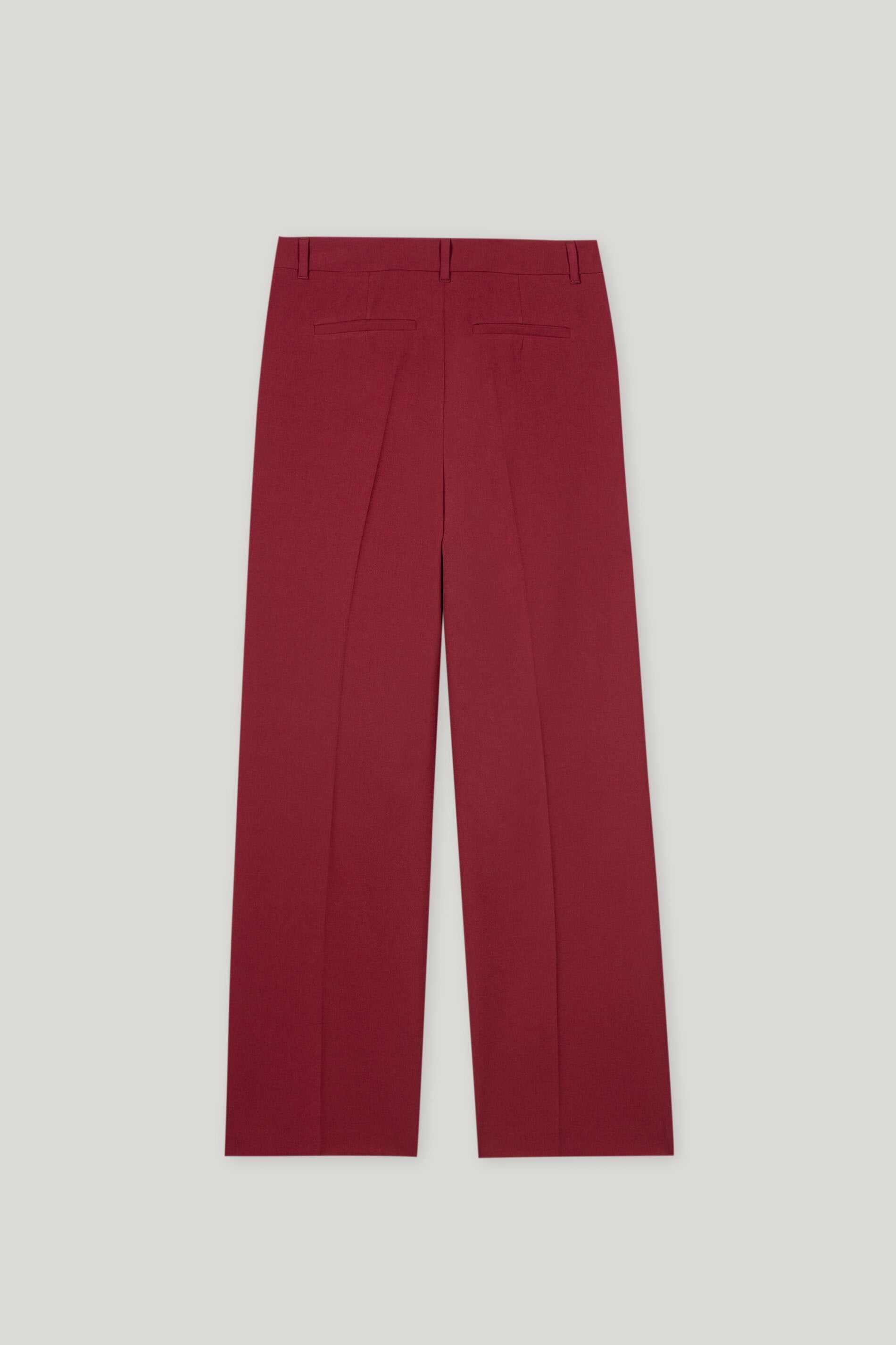 Wideleg-Pants mit Bundfalten