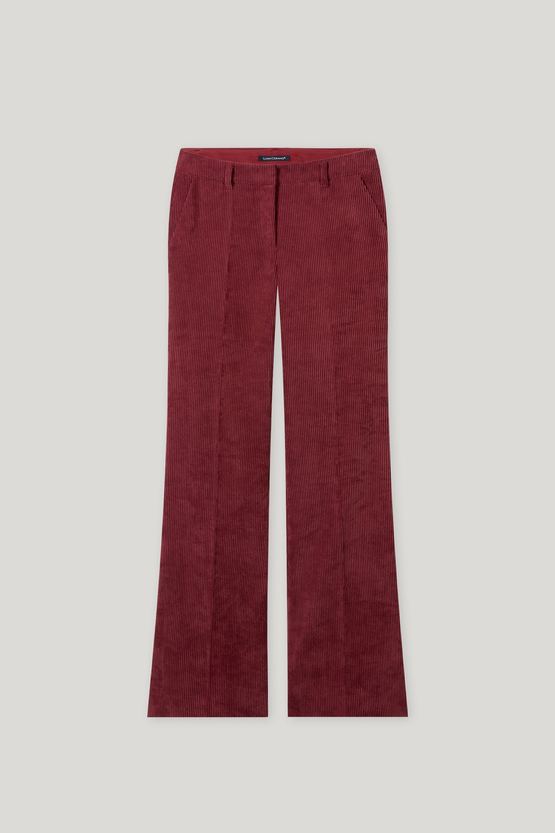 Flared-Cord-Pants