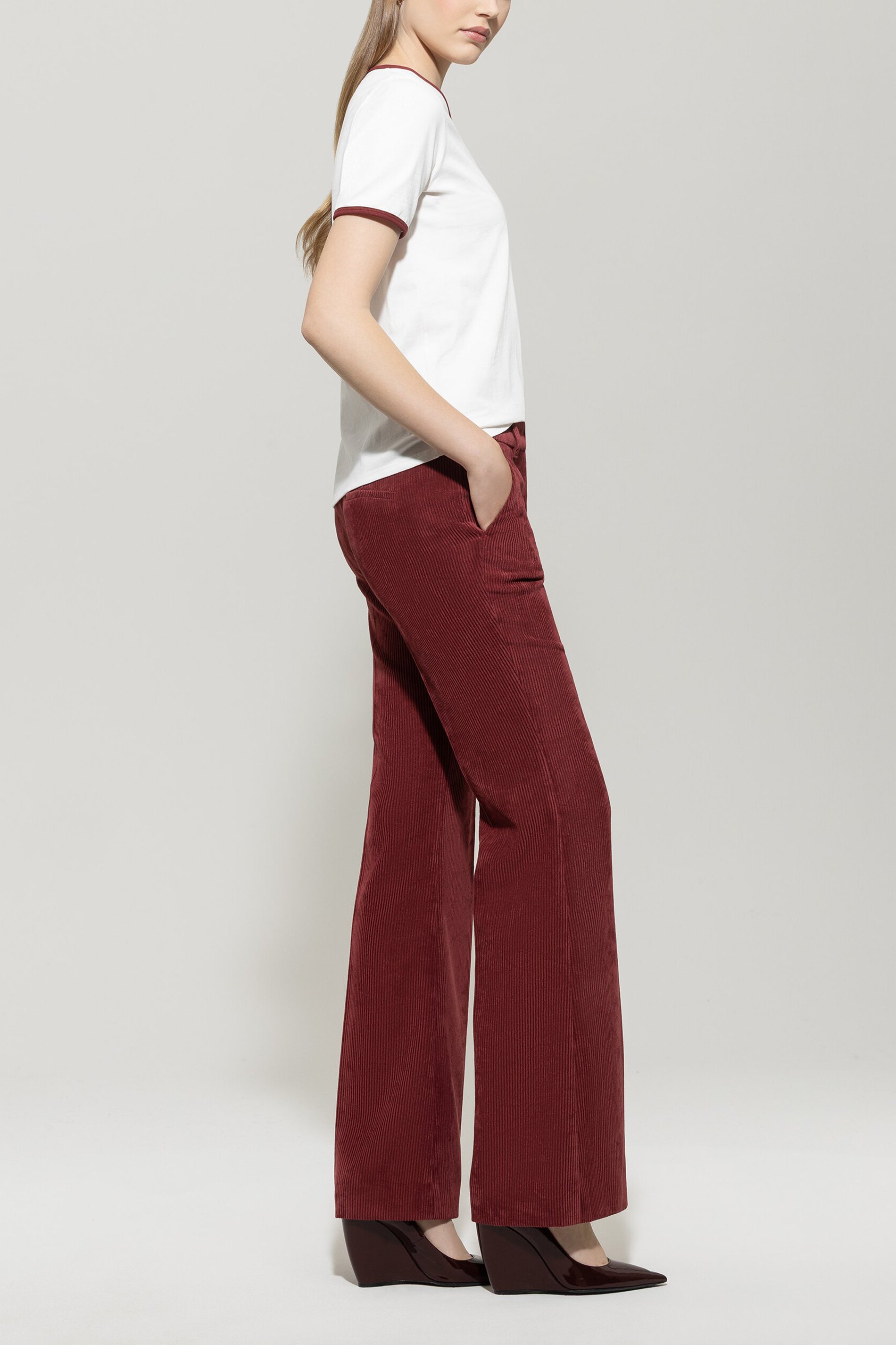 Flared-Cord-Pants