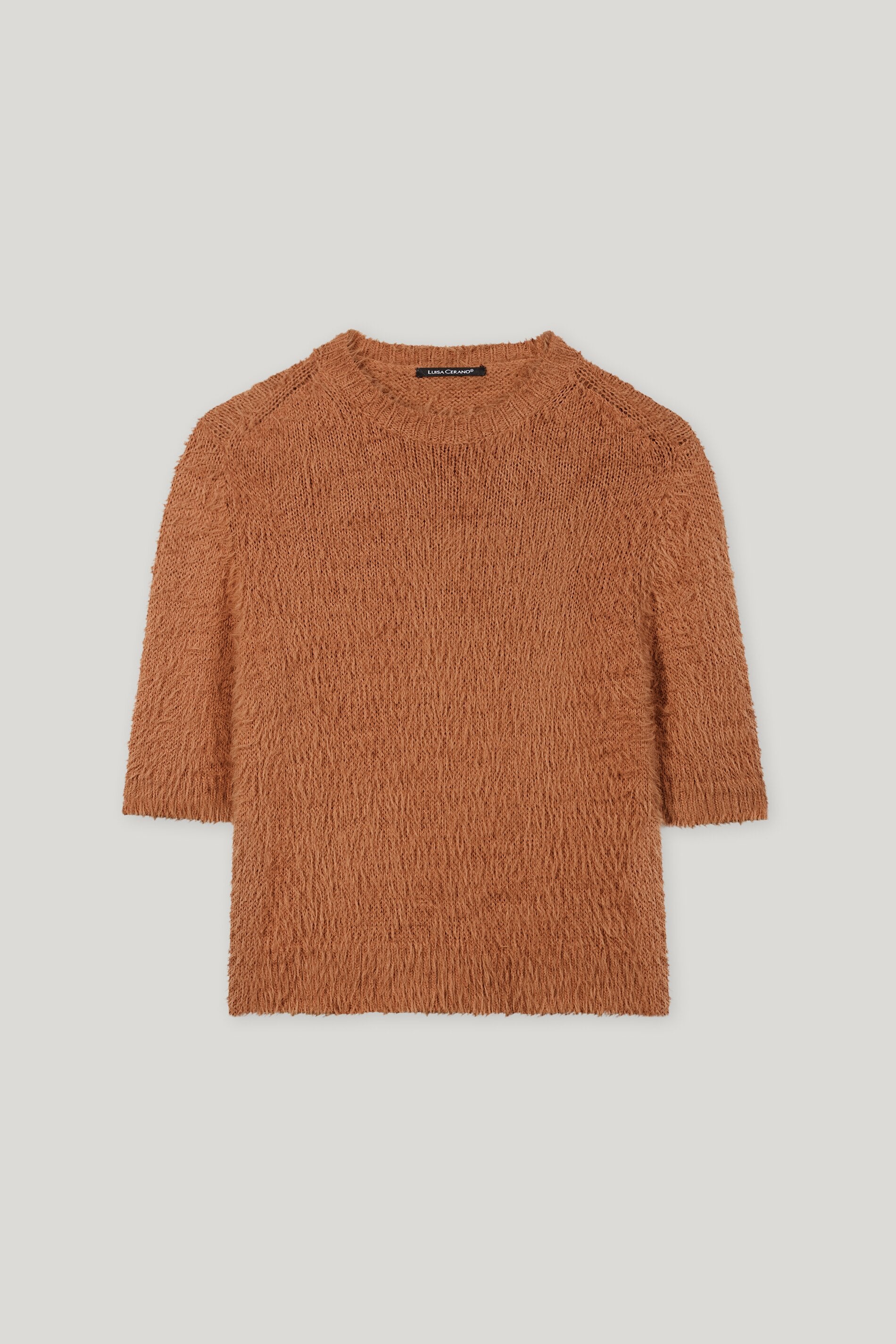 Halbarm-Pullover