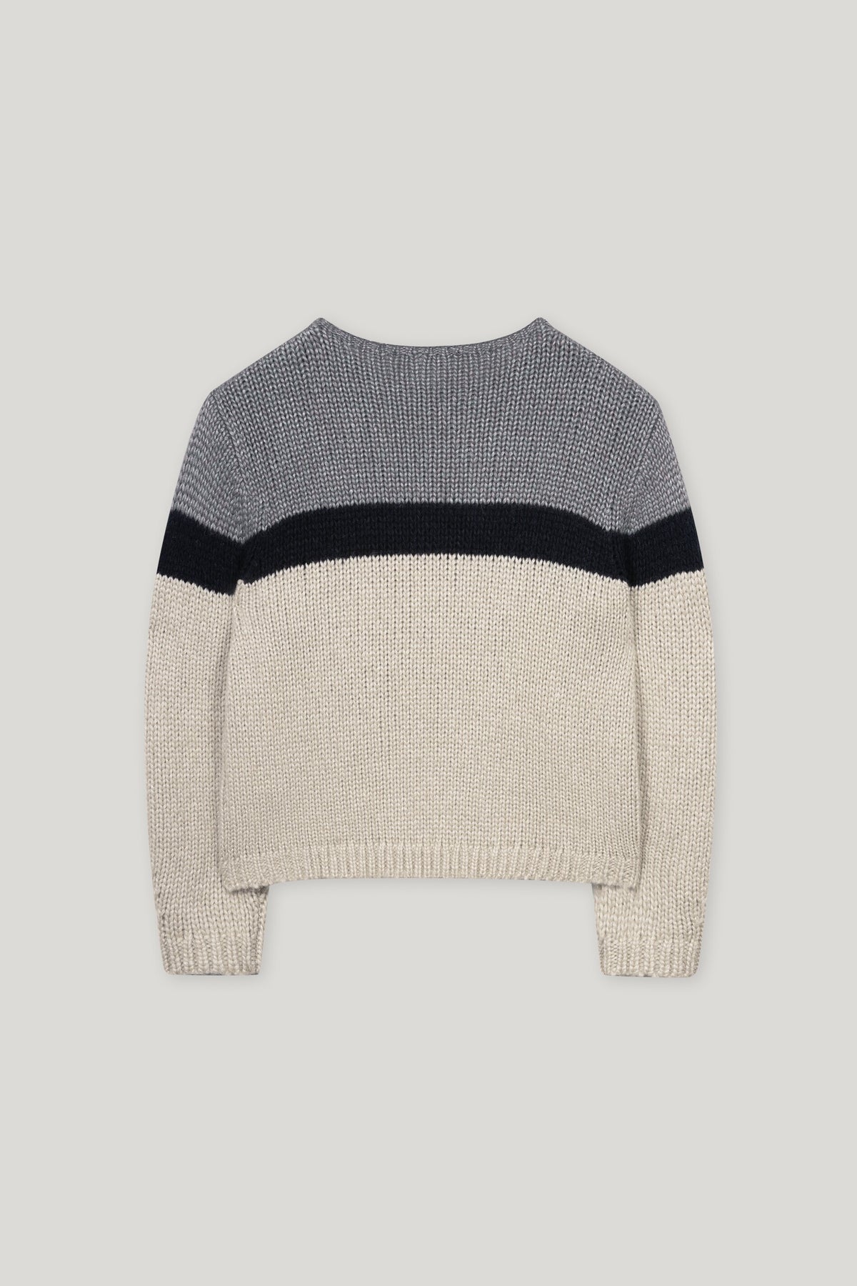 Pullover mit Colour-Block