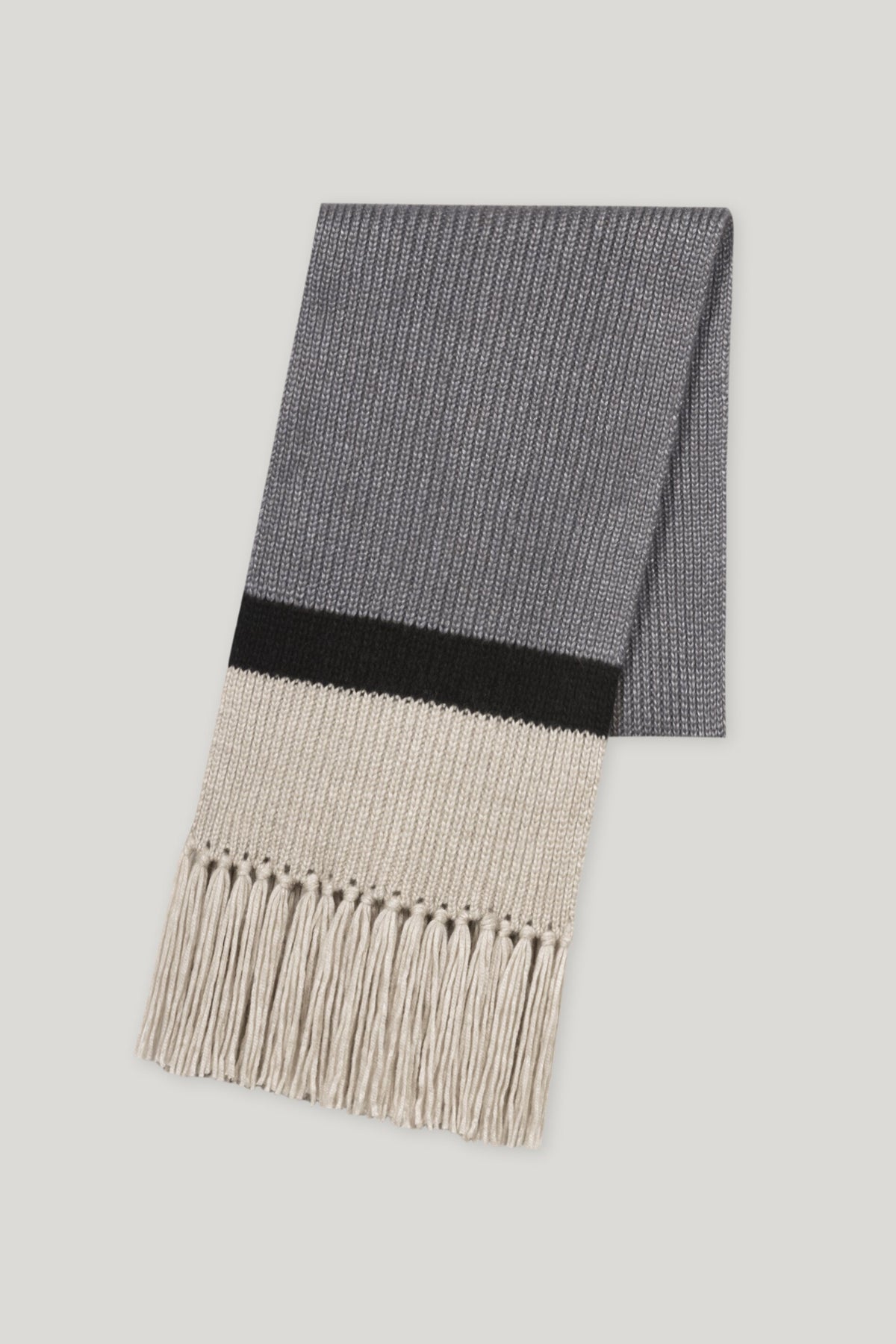 Schal mit Colour-Block