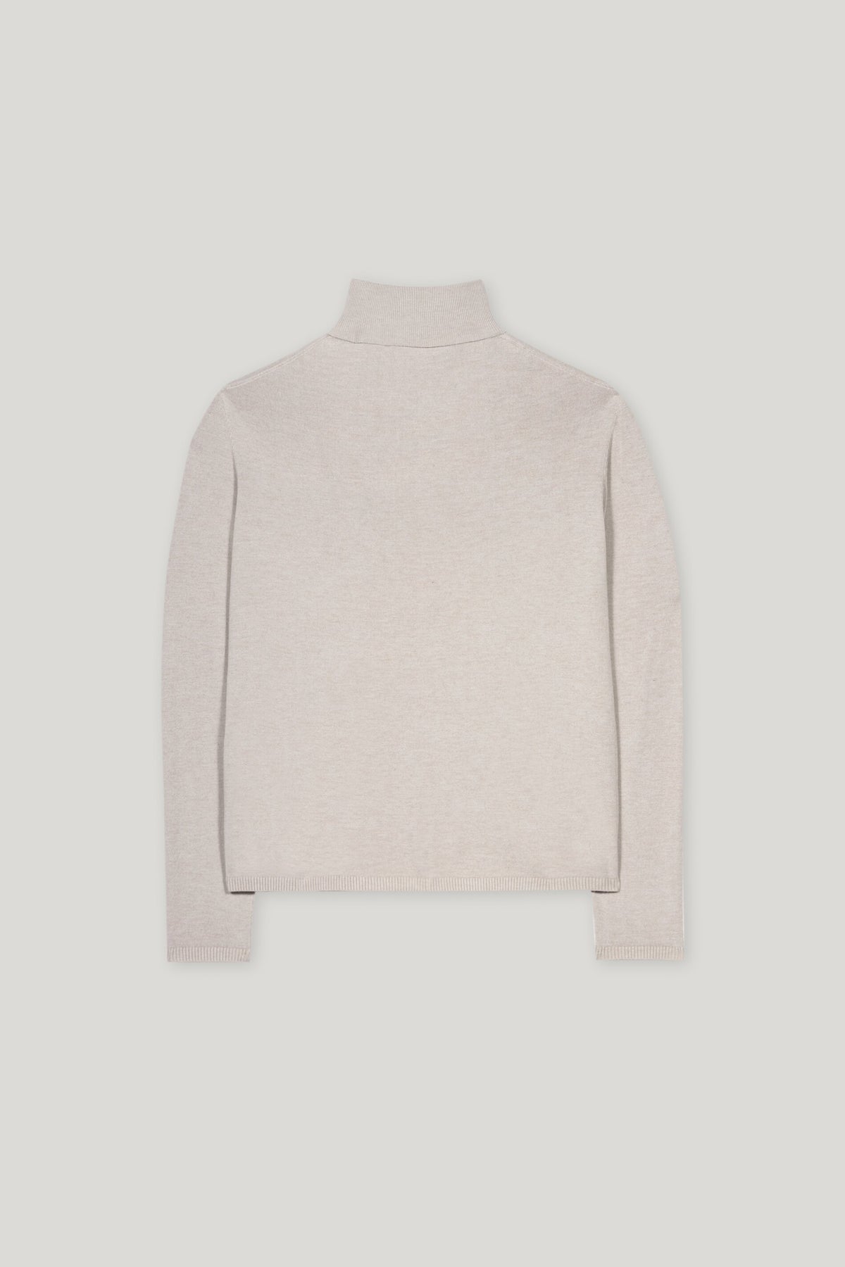 Rollkragen-Pulli aus Woll-Mix