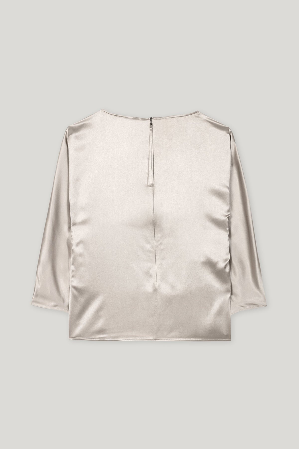 Seidenbluse mit Kimonoarm