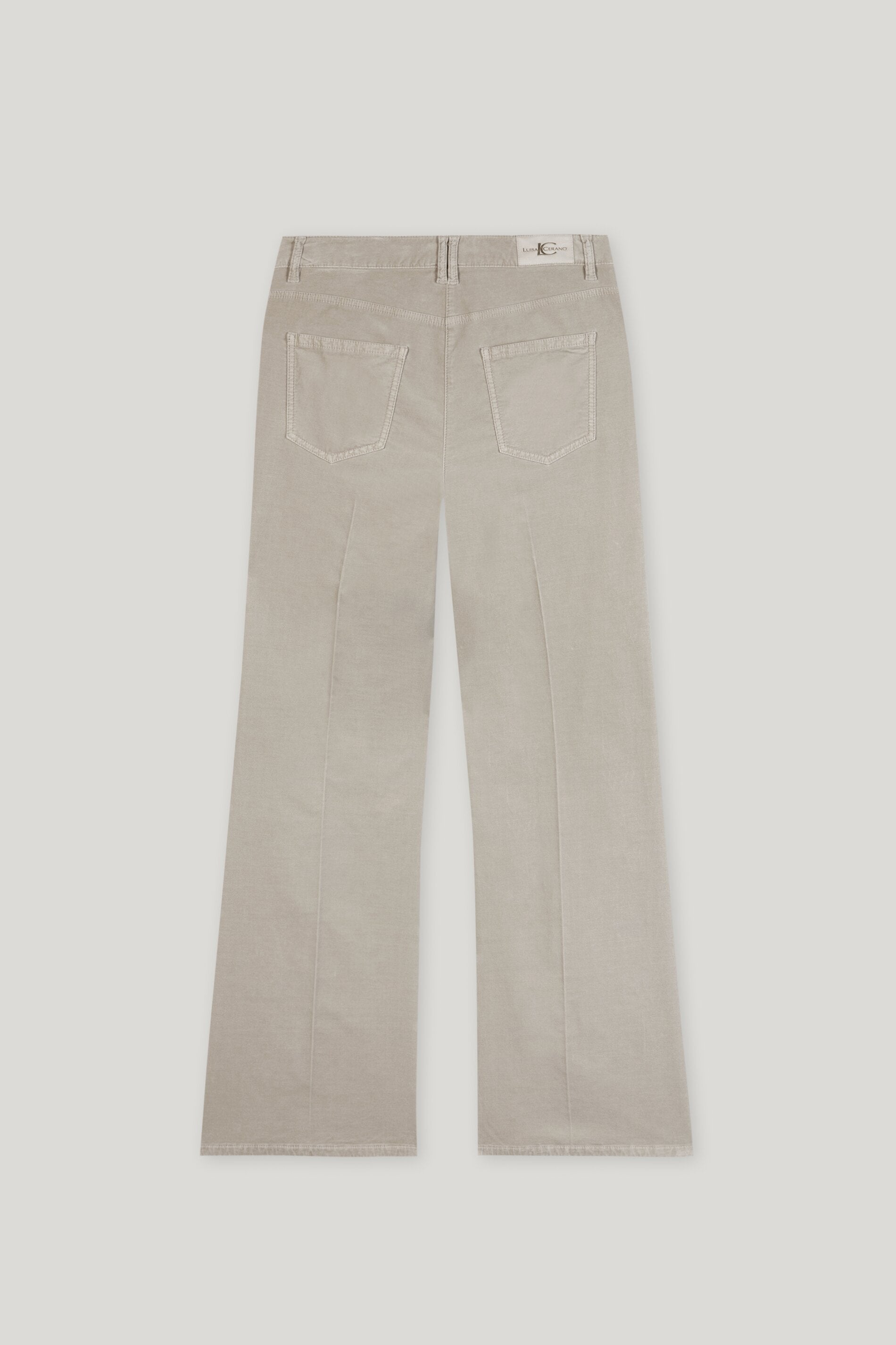 Bootcut-Samt-Pants