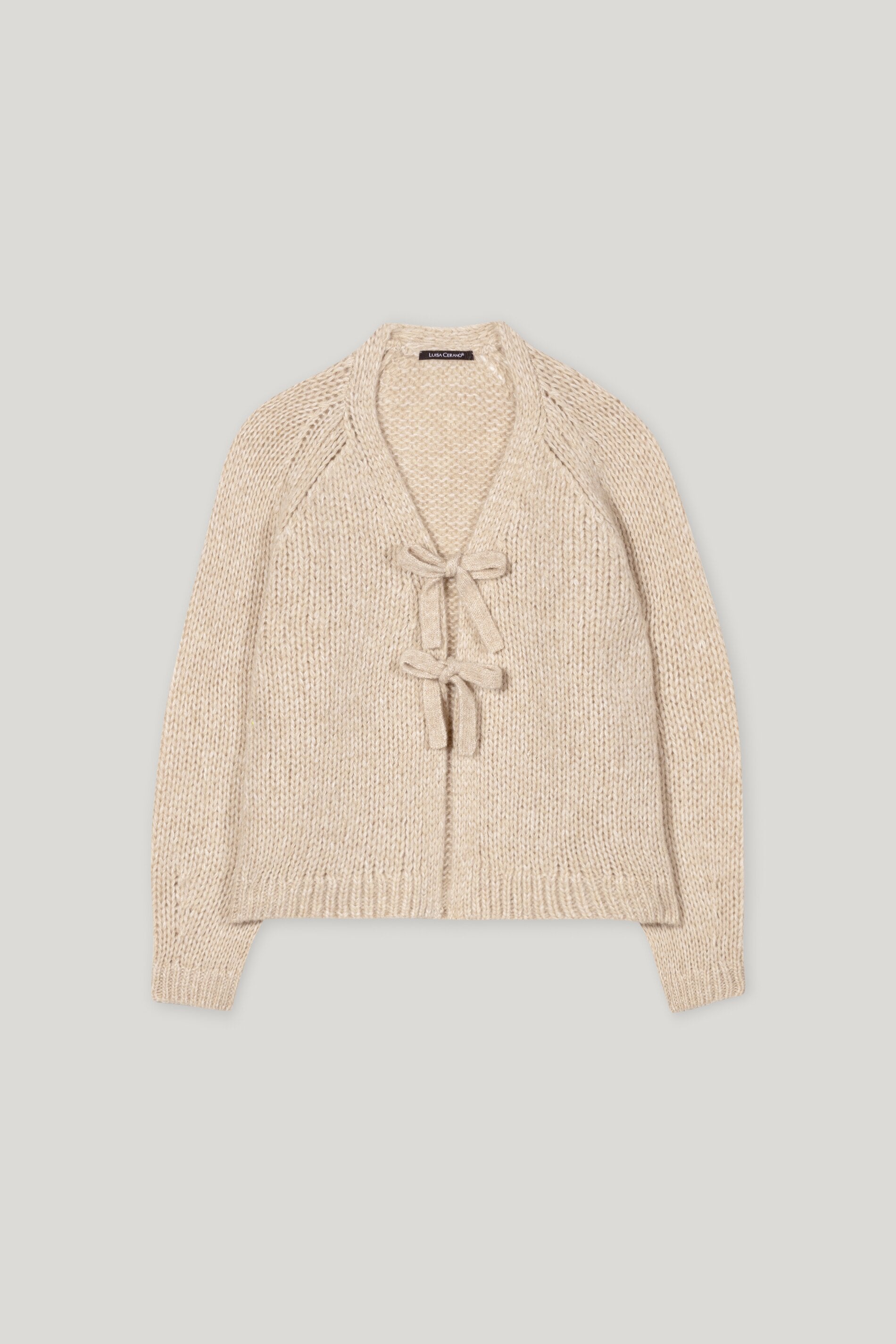 Cardigan mit Schleifendetails